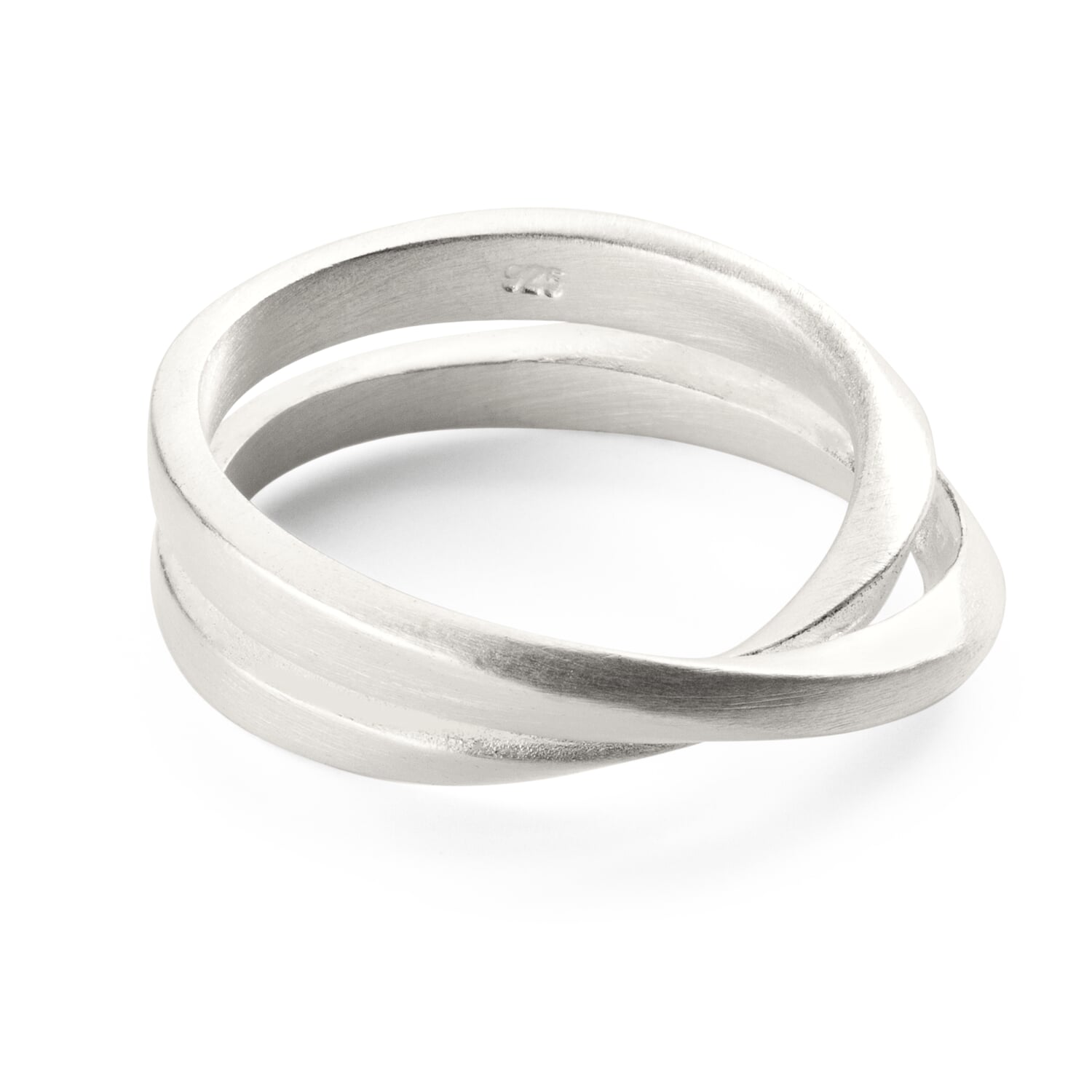 M?bius ring silver