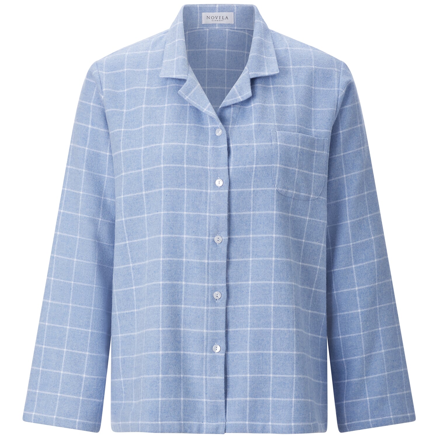 Ladies flannel pajamas plaid