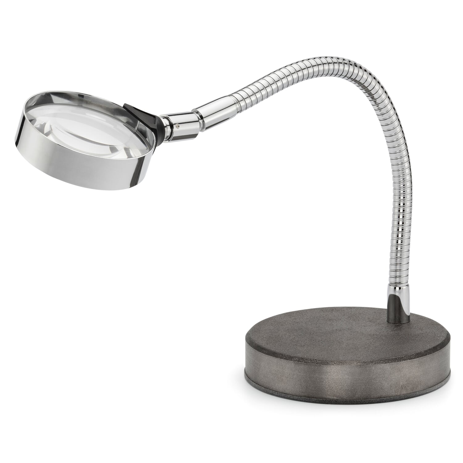 Stand magnifier with metal gooseneck
