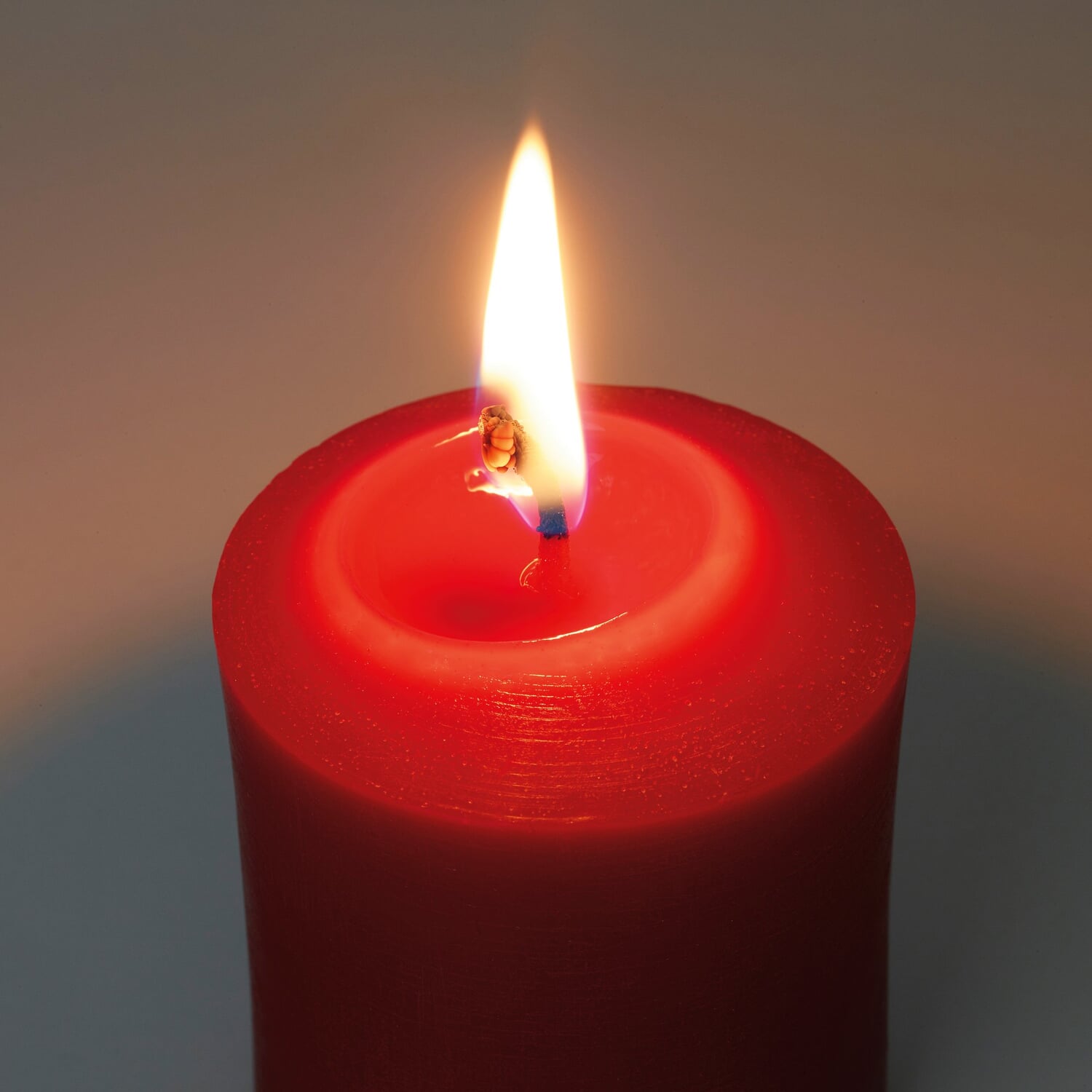 Pillar candle beeswax