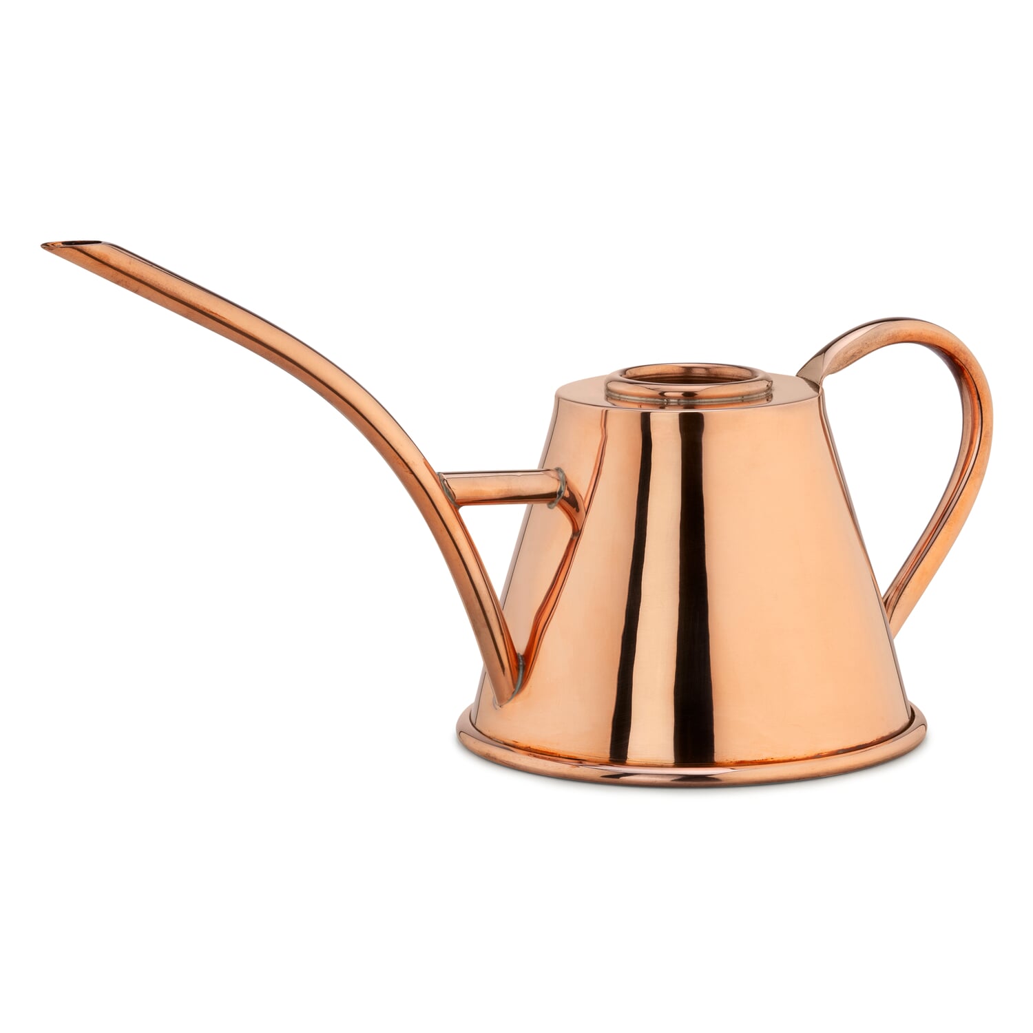 Watering can copper polished small
