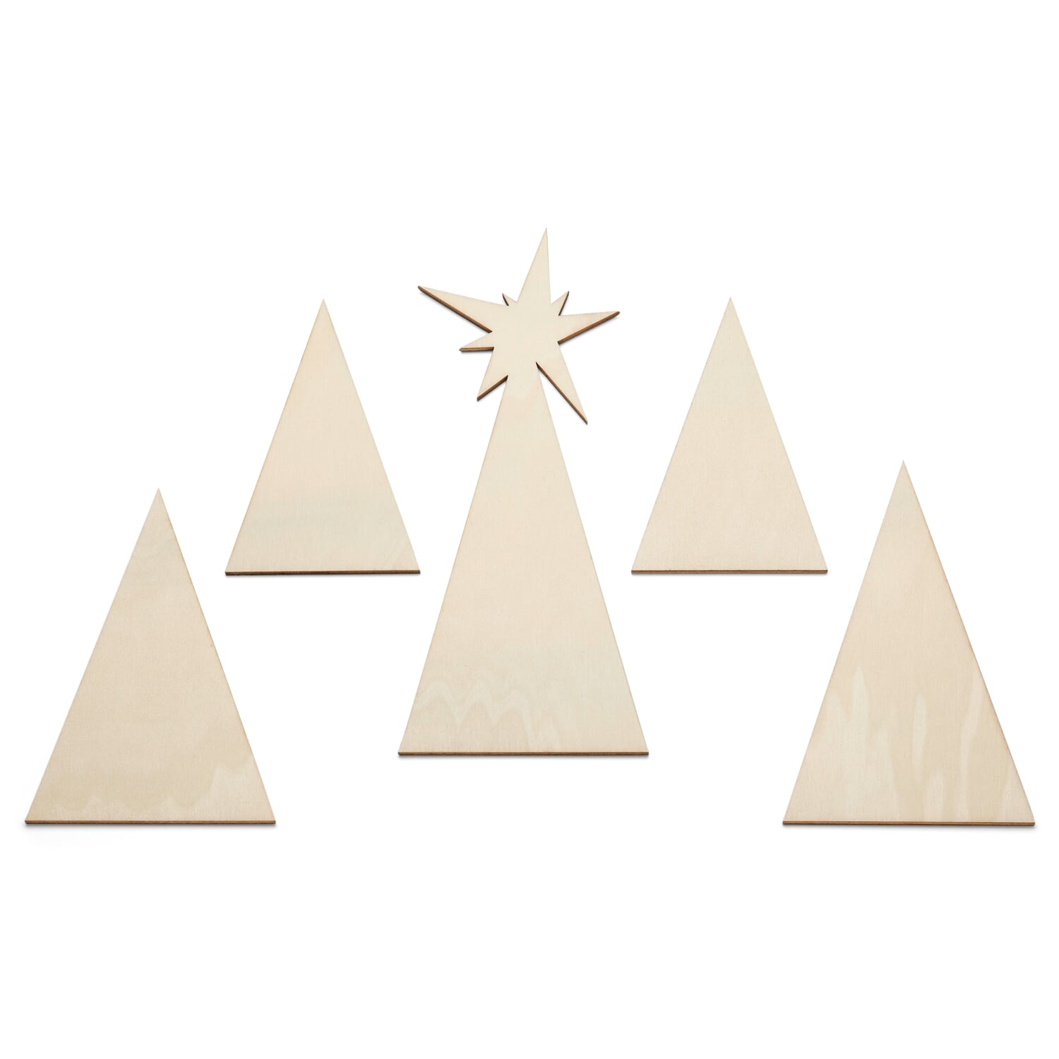 Wooden motif for decoration strip