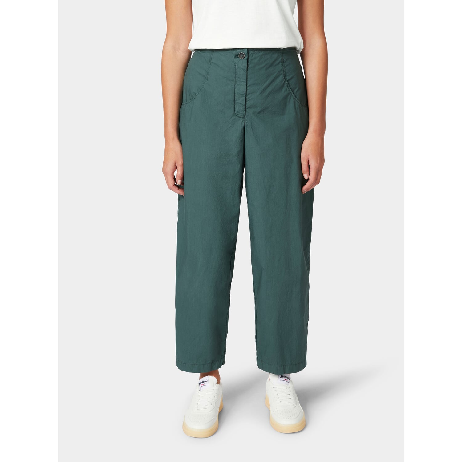 Ladies' fabric trousers