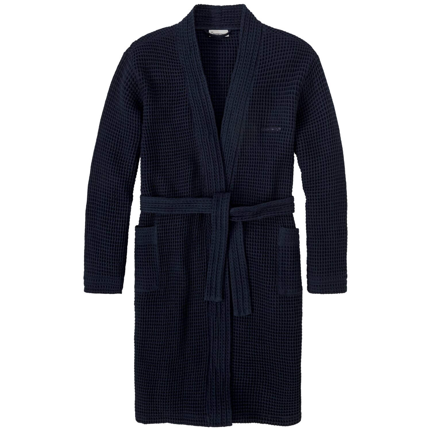 Unisex waffle piqu&eacute; bathrobe