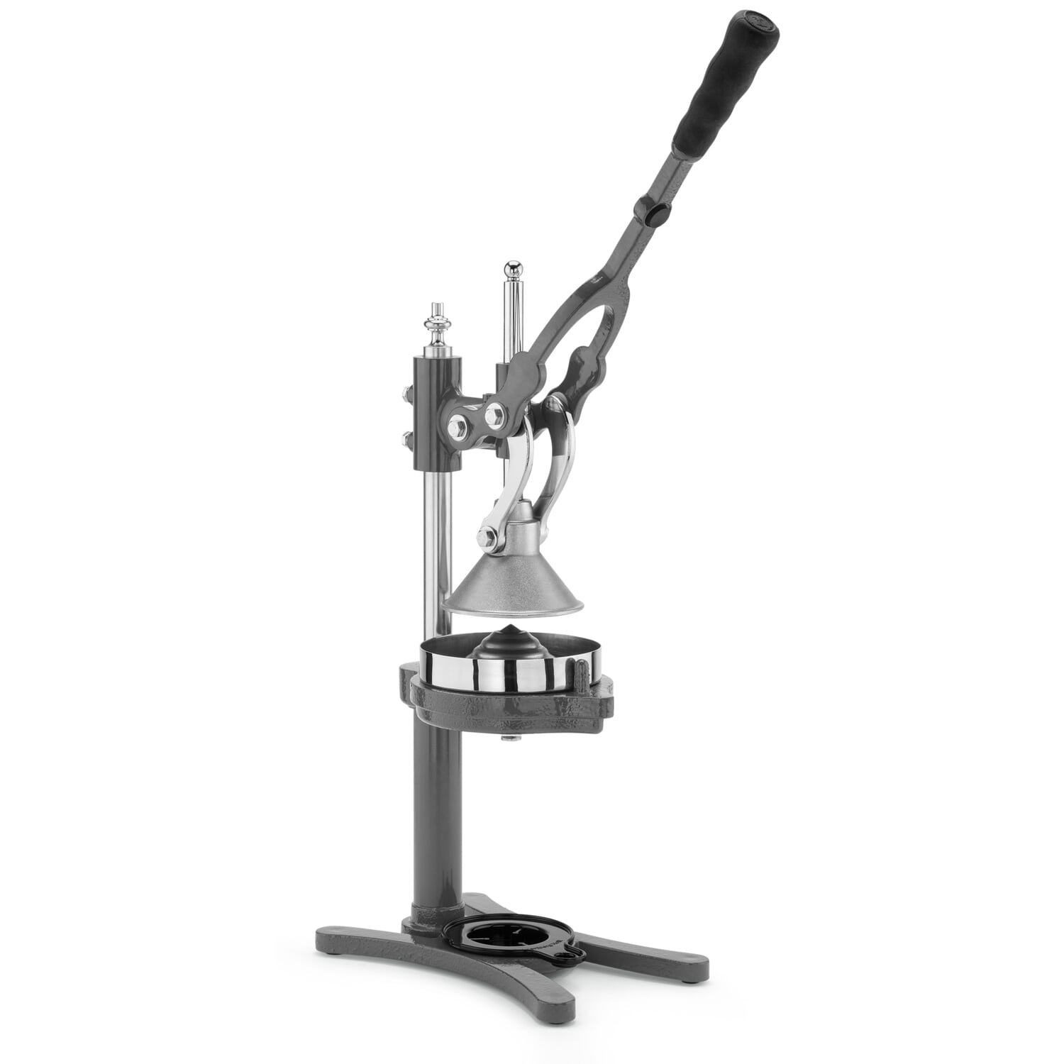 Hadarit lever citrus juicer with stainless steel pressing cone