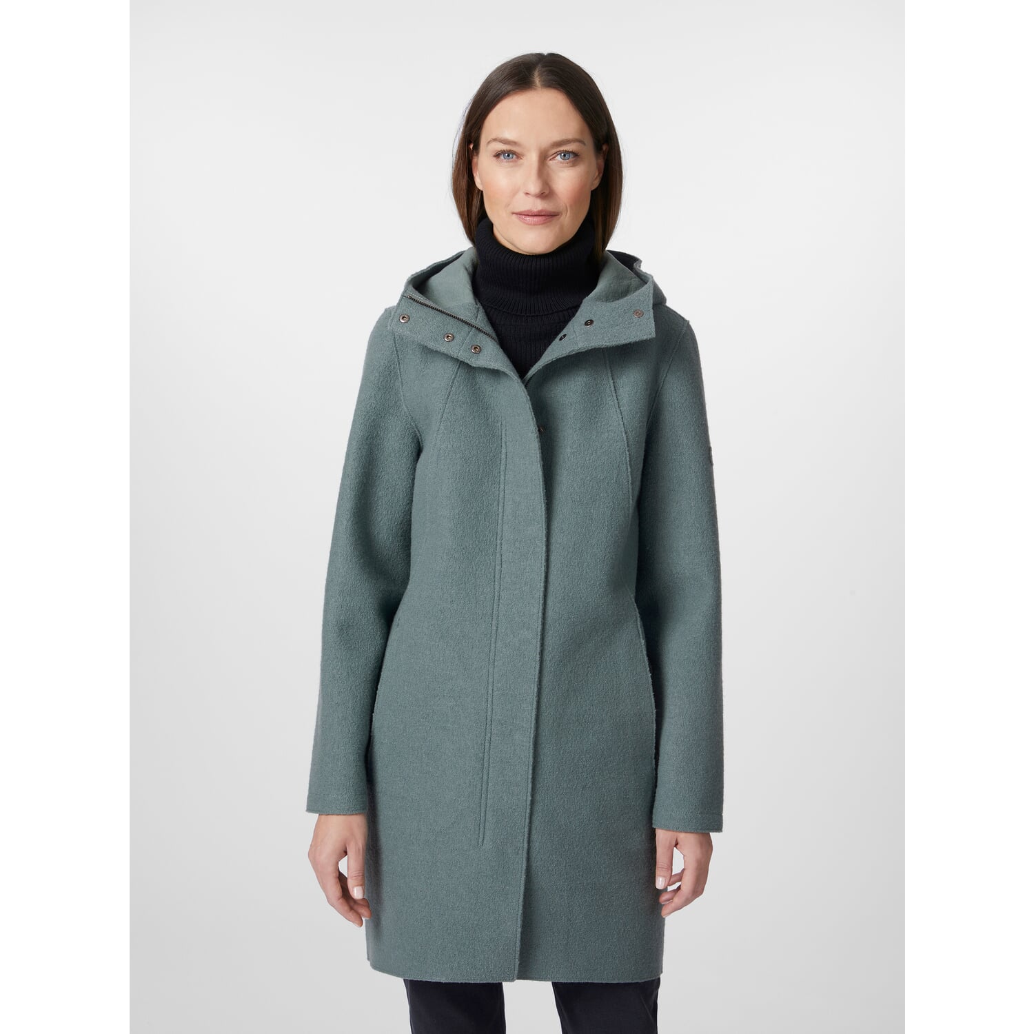 Women's wool parka