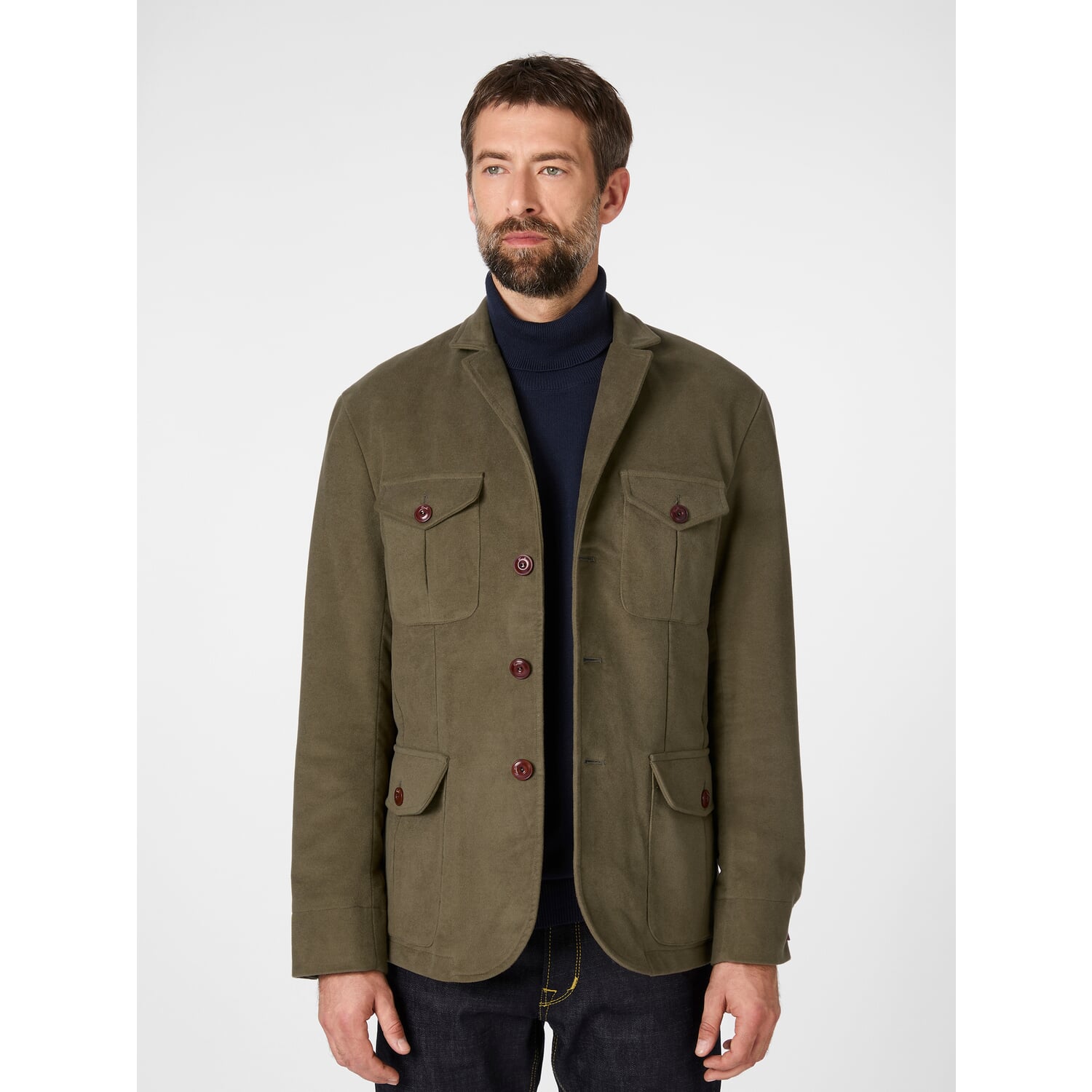 Men's jacket moleskin
