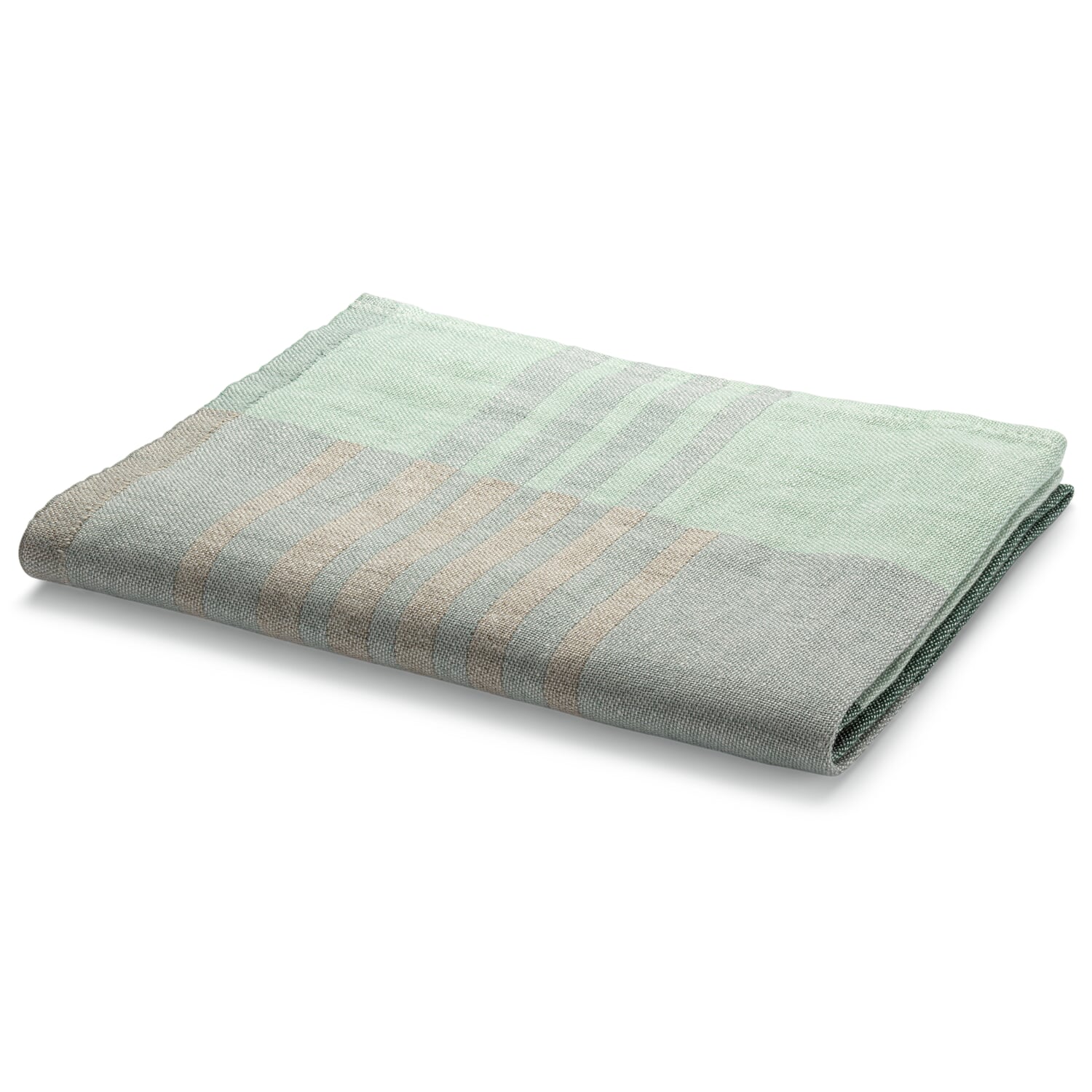 Tea towel linen striped