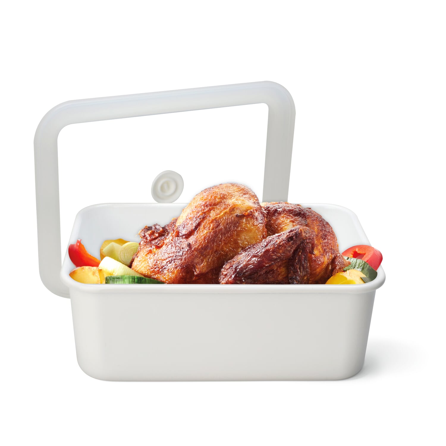 Storage container enamel aromatic