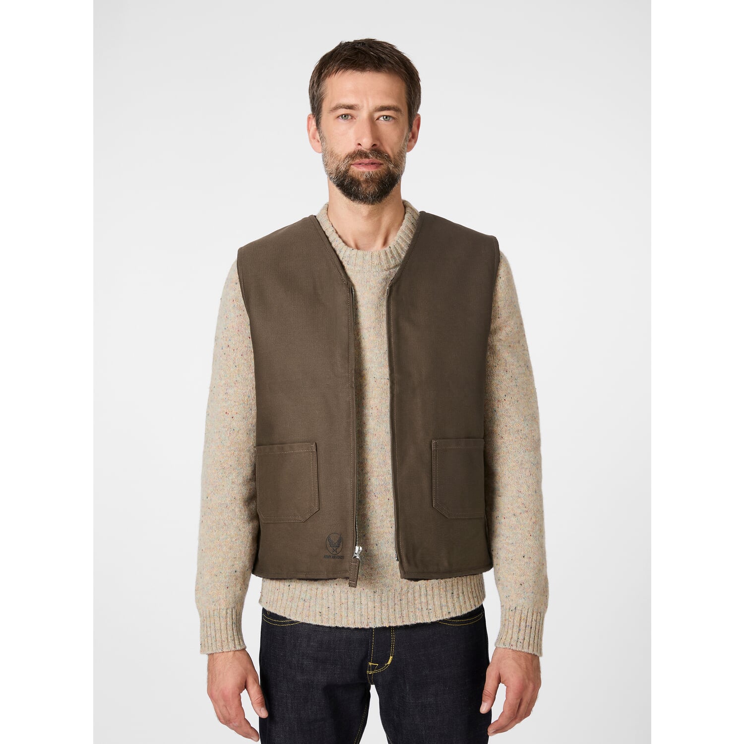 Men's vest 1942 lined