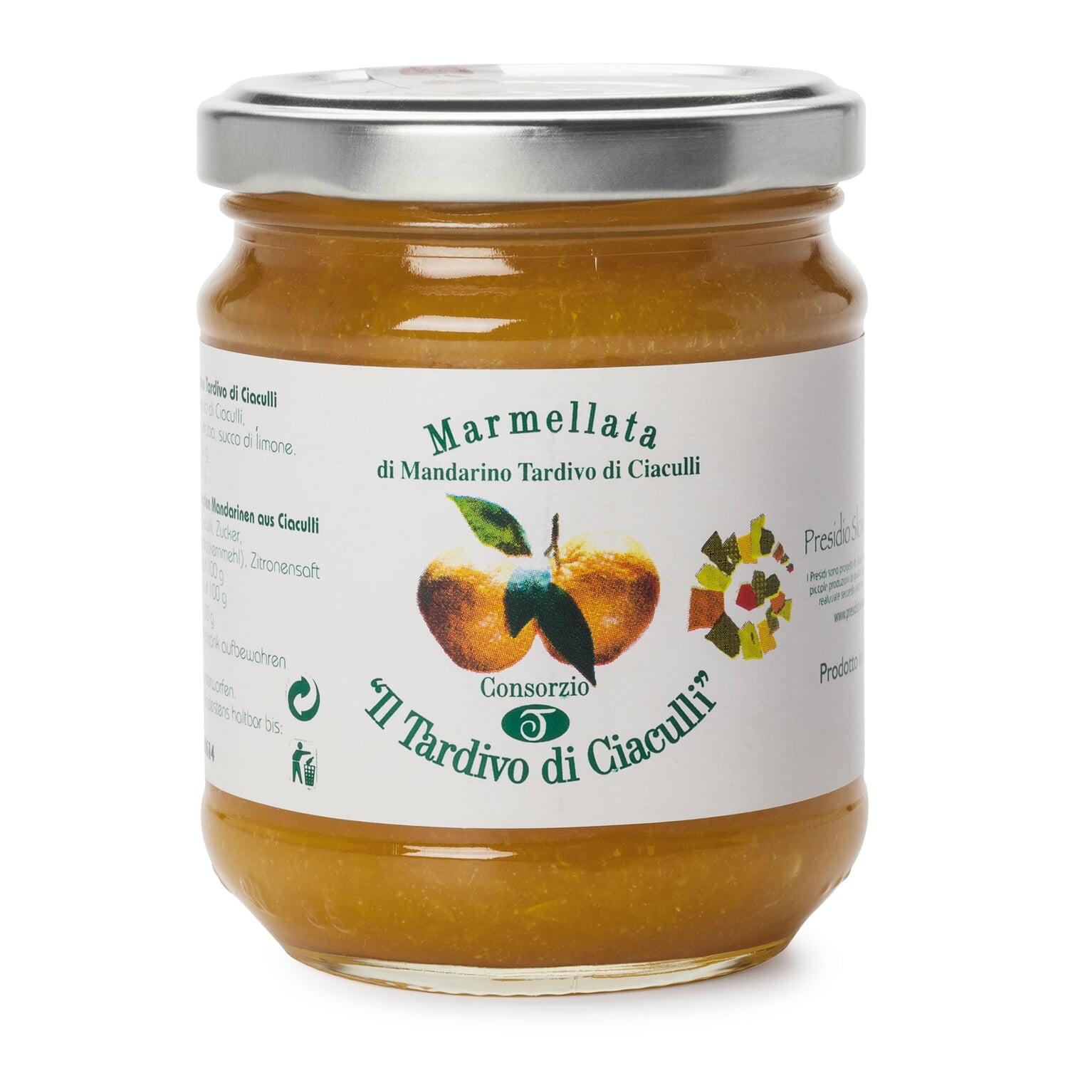 Sicilian mandarin fruit spread