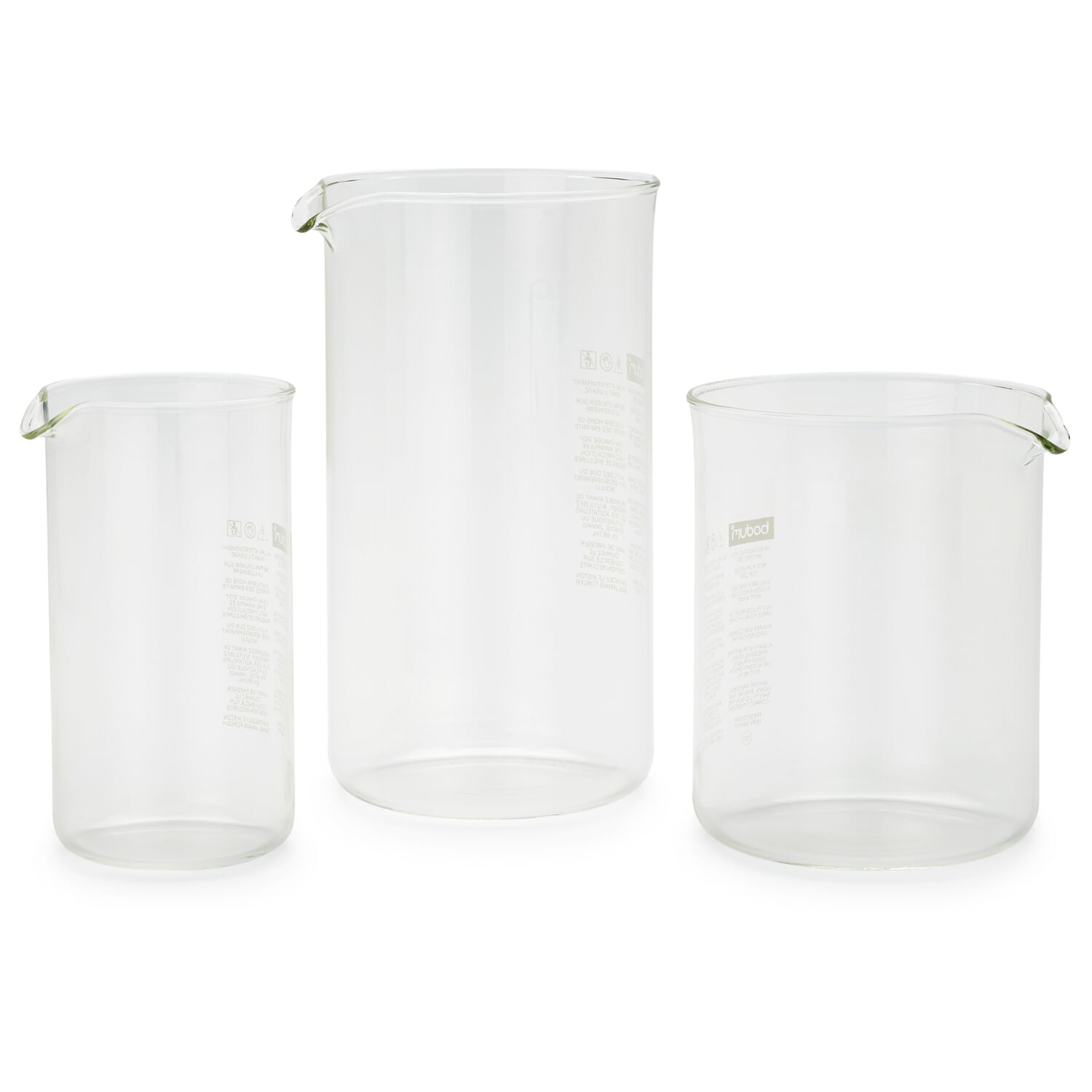 Replacement glass for French Press Chambord