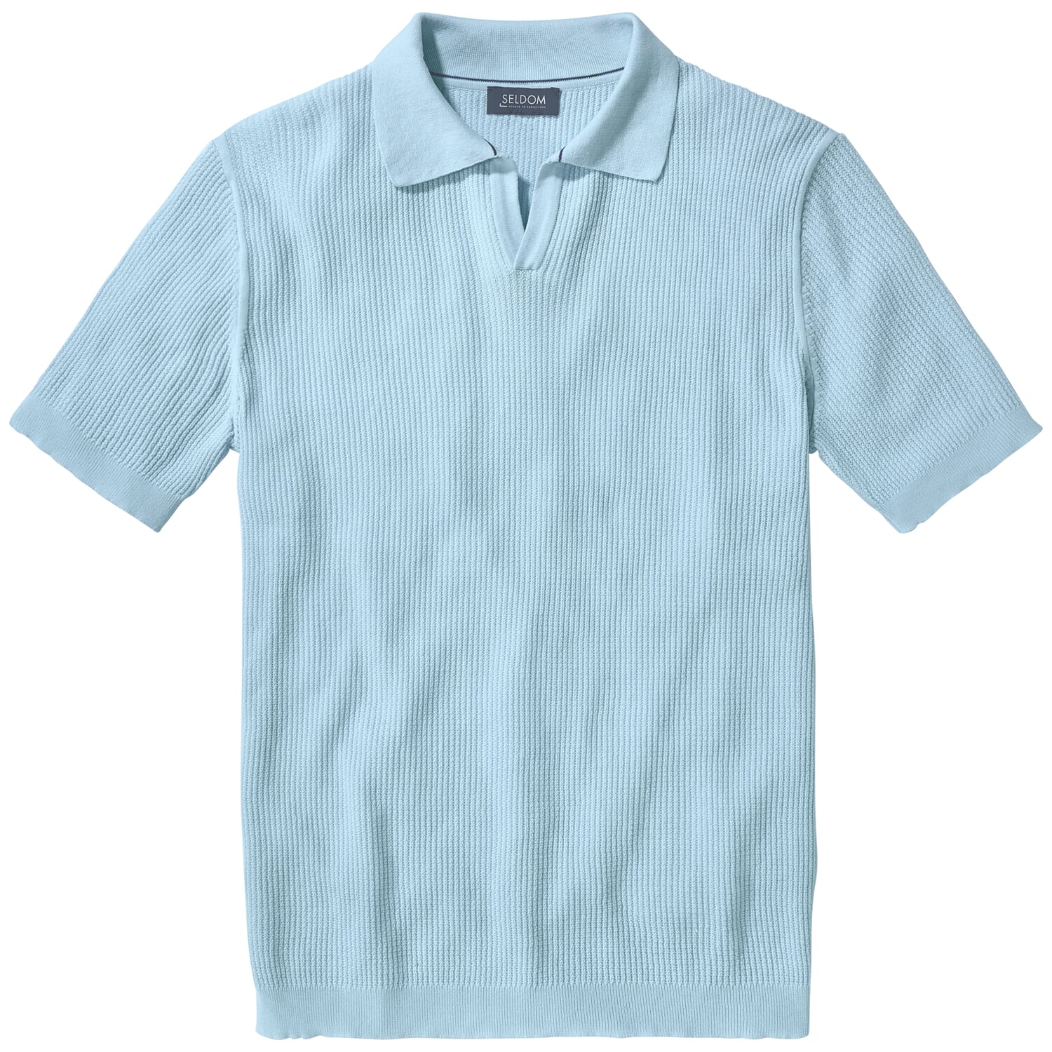 Men's knitted polo