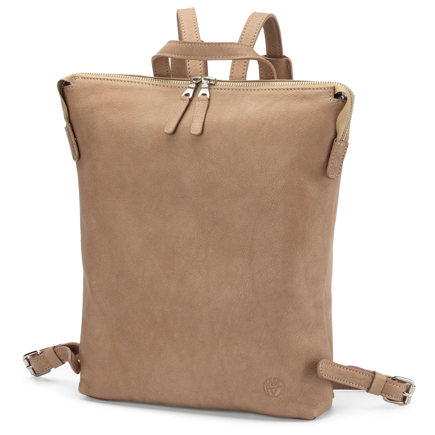 Ladies backpack cowhide