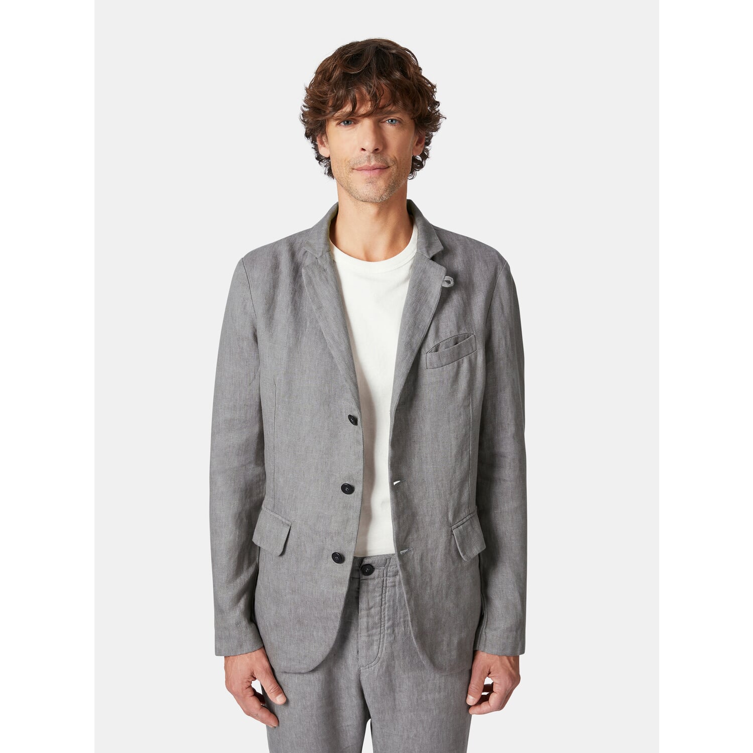 Men's linen jacket