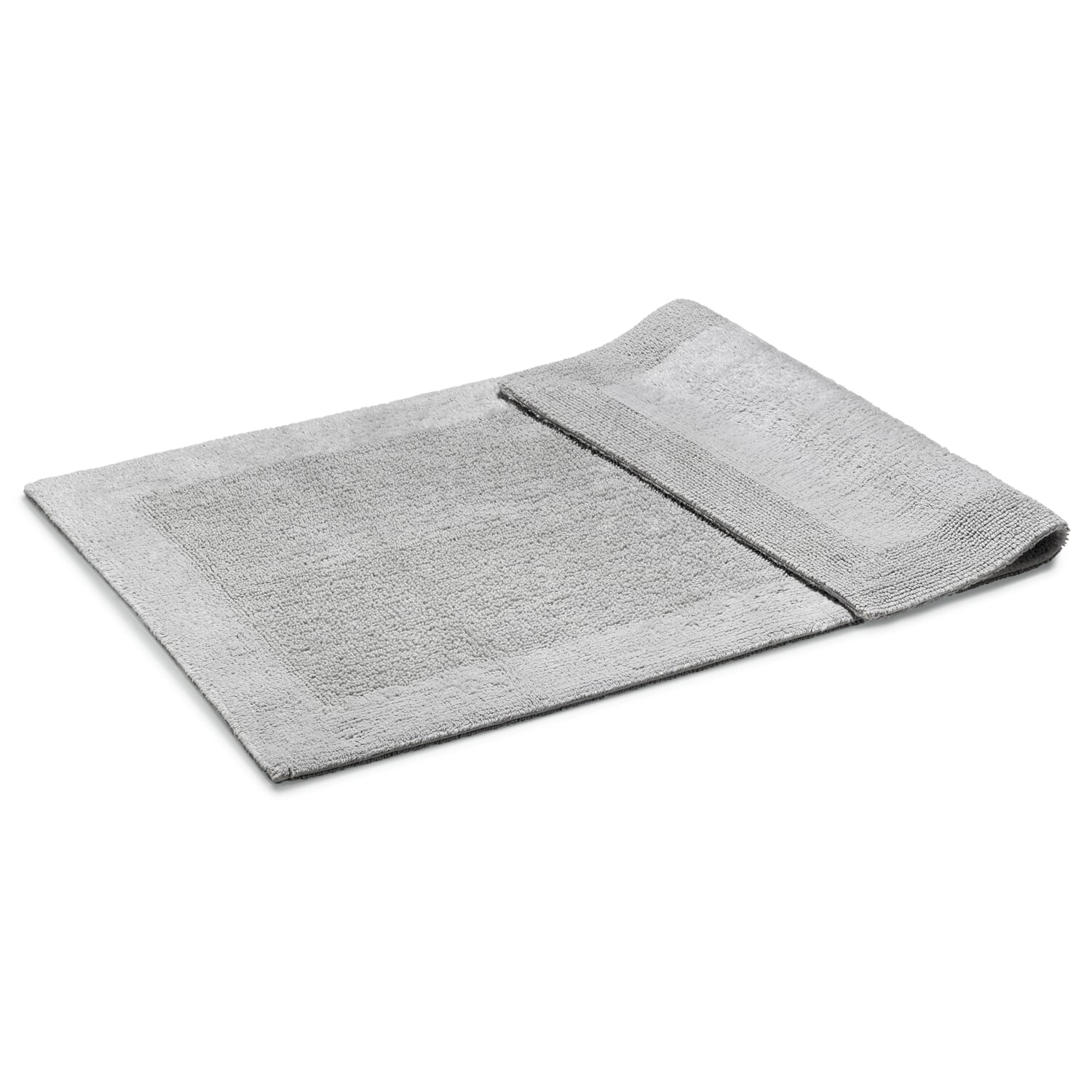 Bath mat double pile