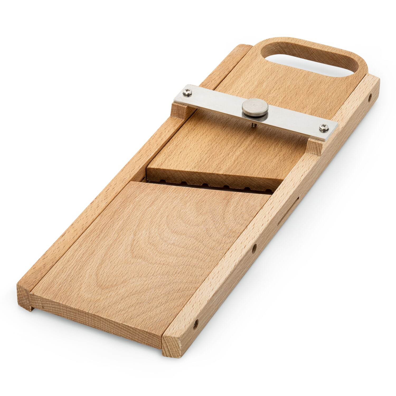 Beech wood vegetable slicer