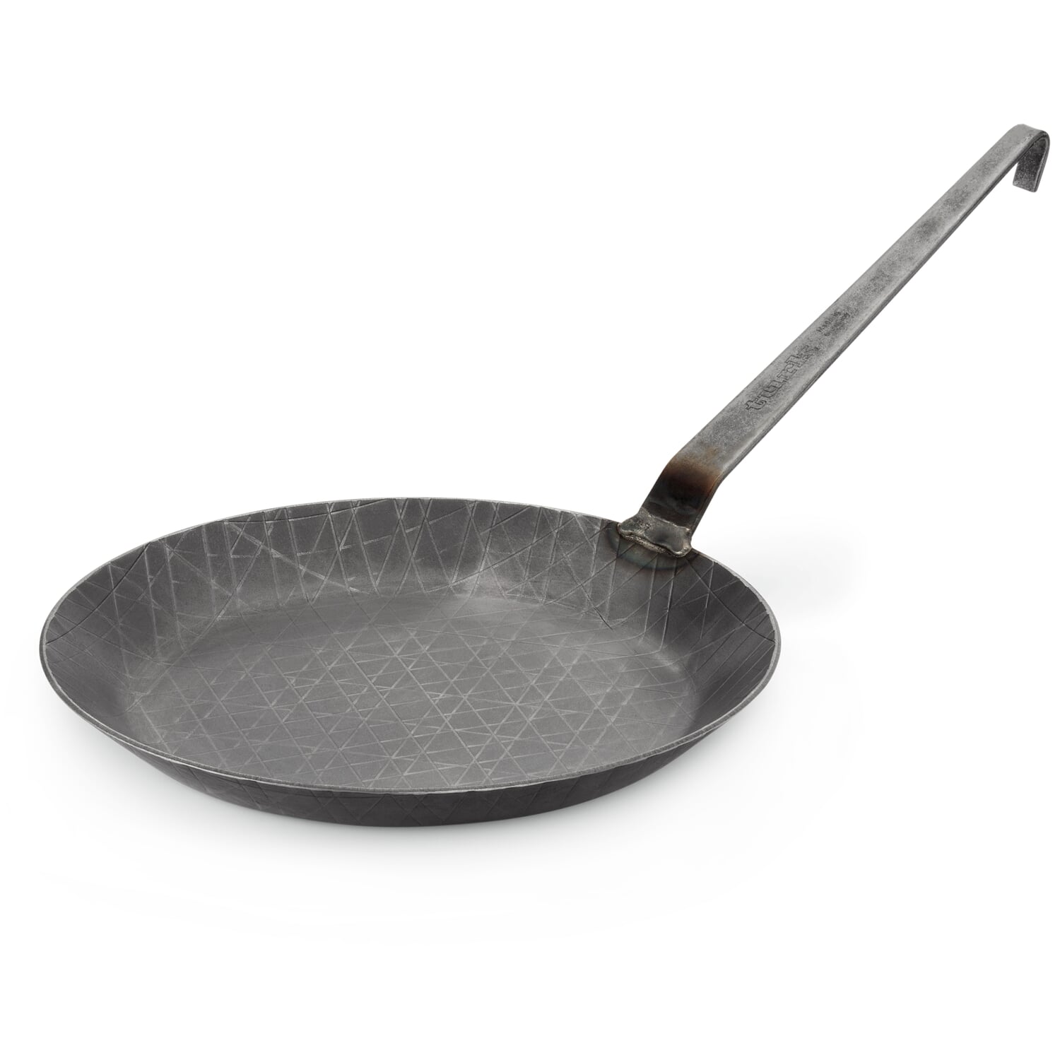 Turk wrought iron frying pan