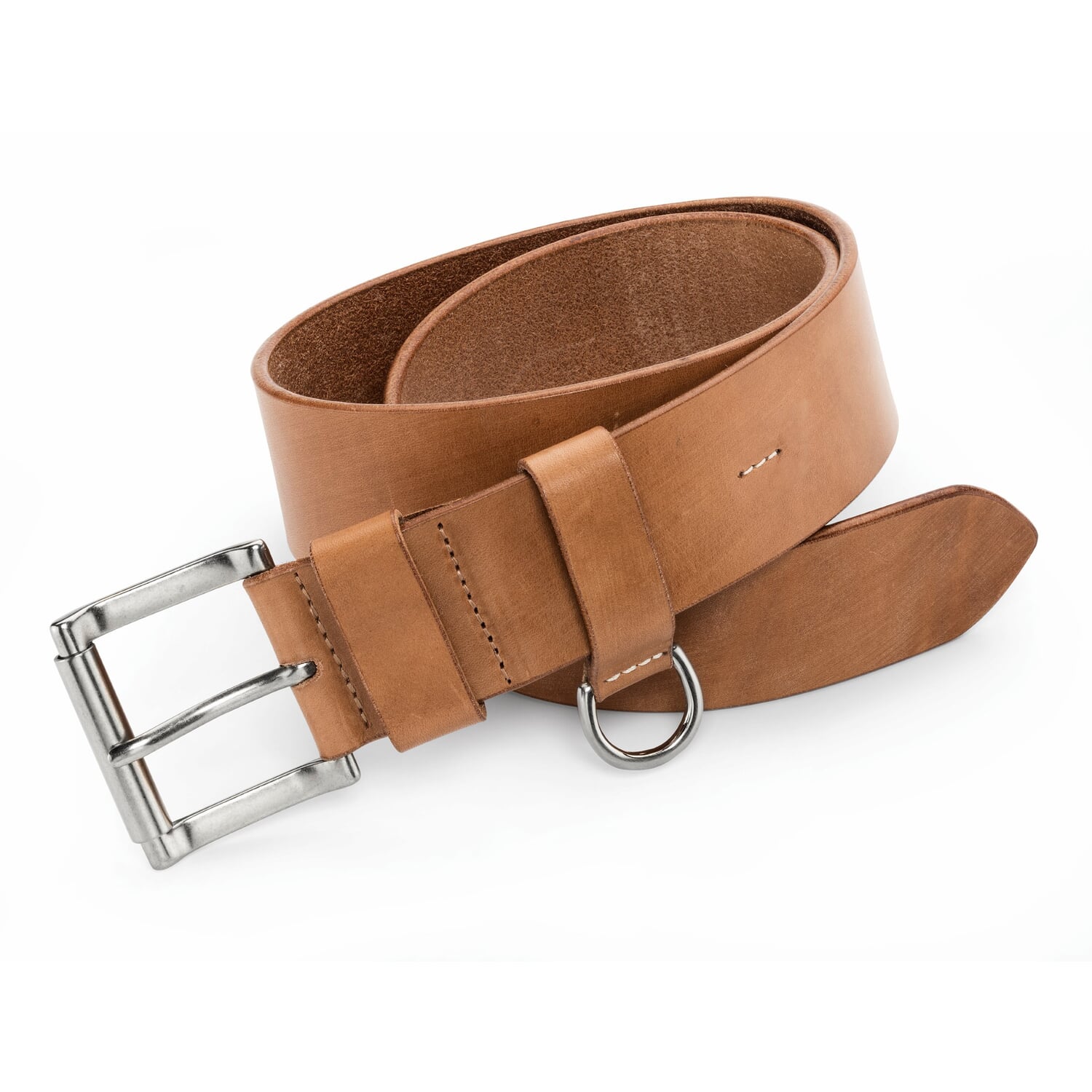 Cowhide belt D-ring