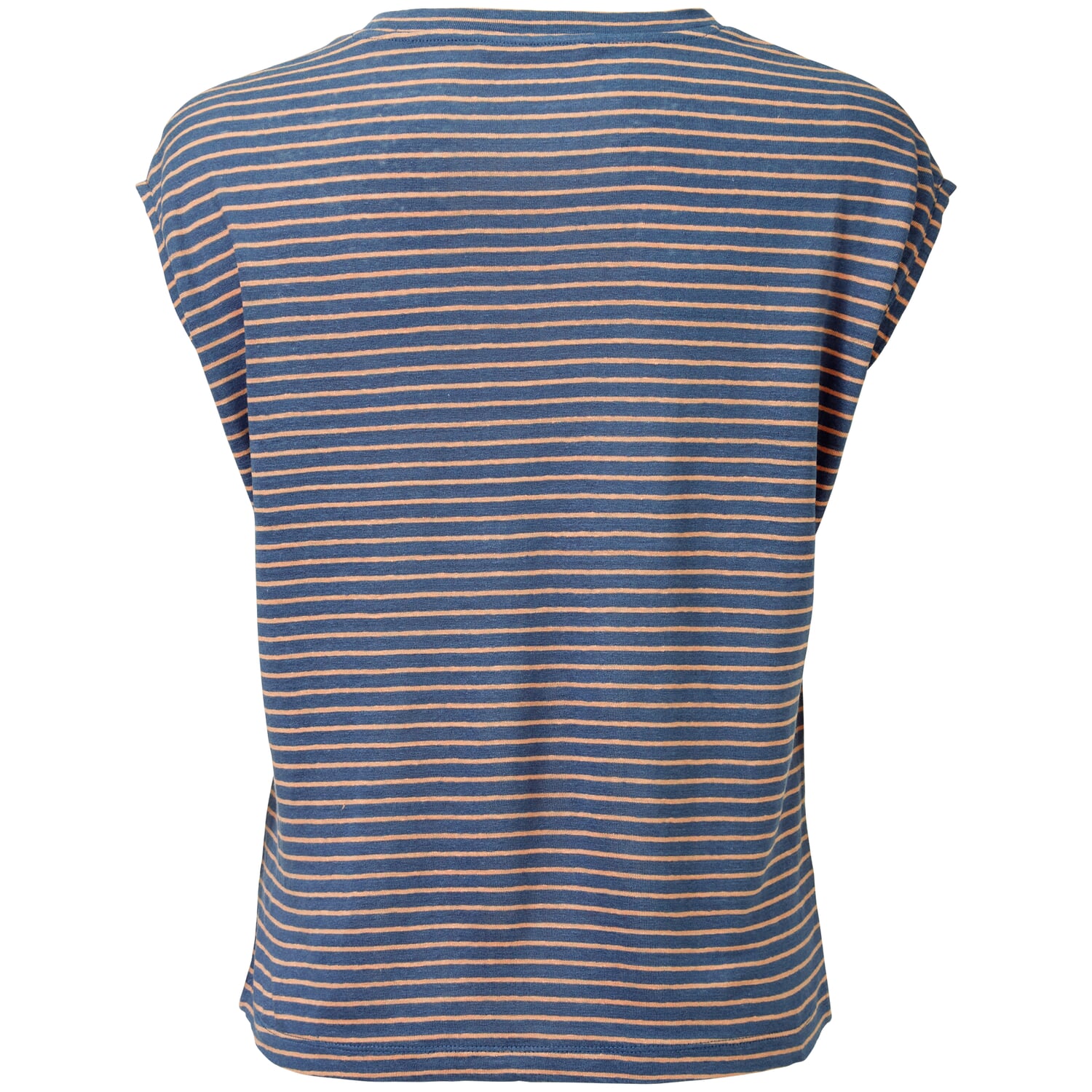 Ladies linen shirt striped