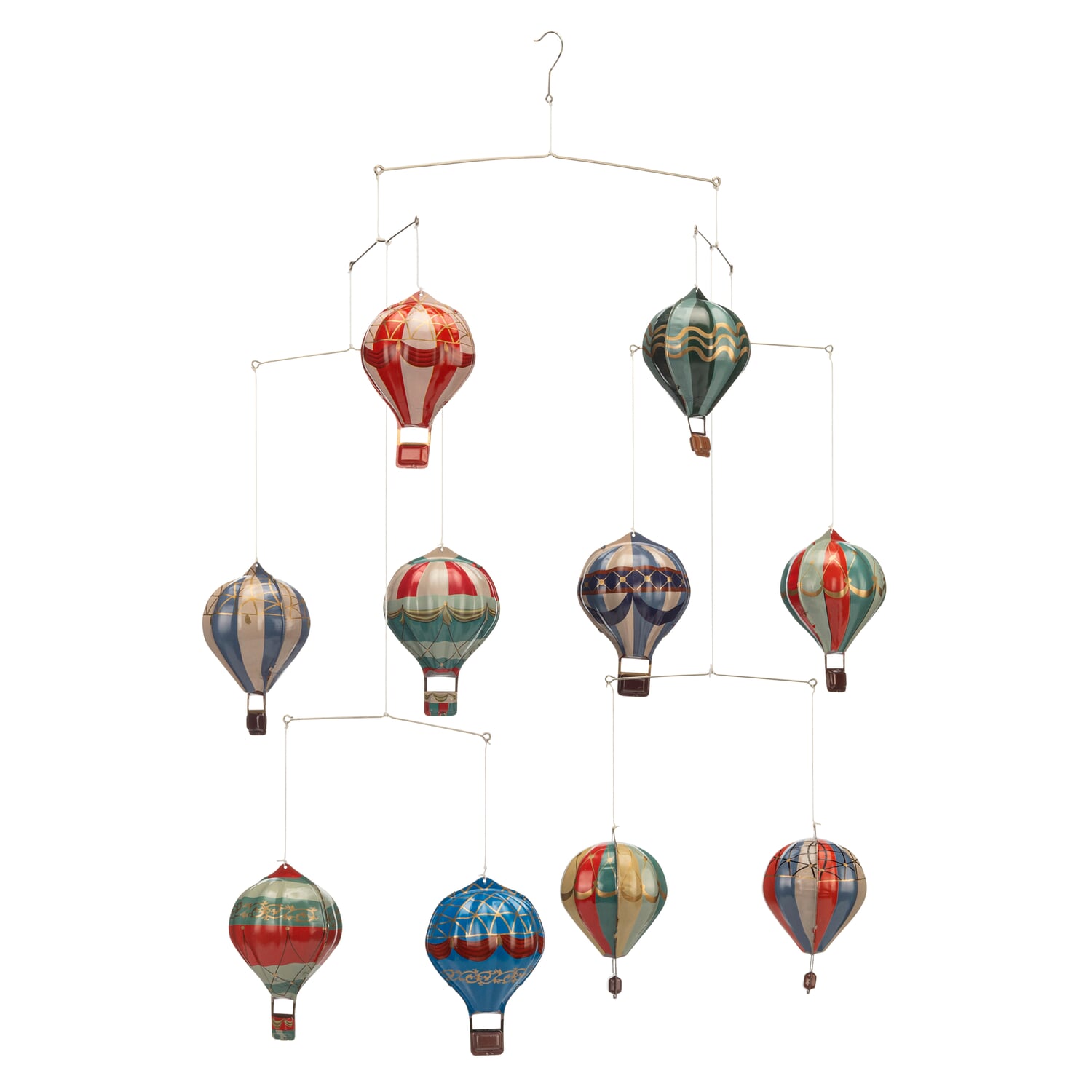 Mobile hot air balloons
