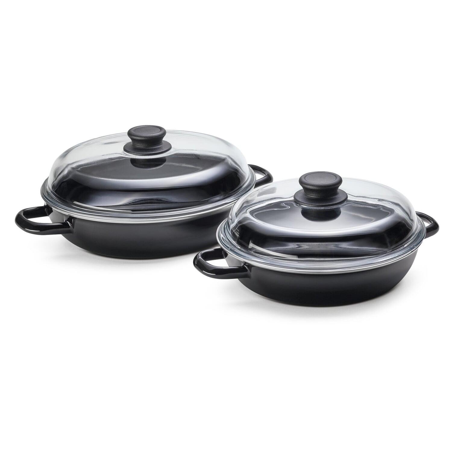 Riess braising pan enamel