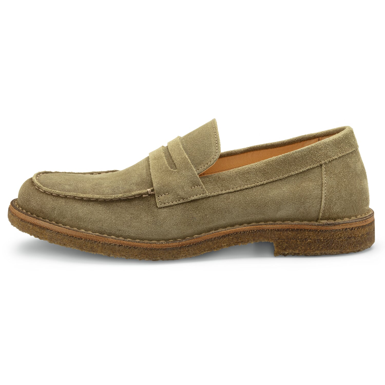 Mens Loafer Suede Leather
