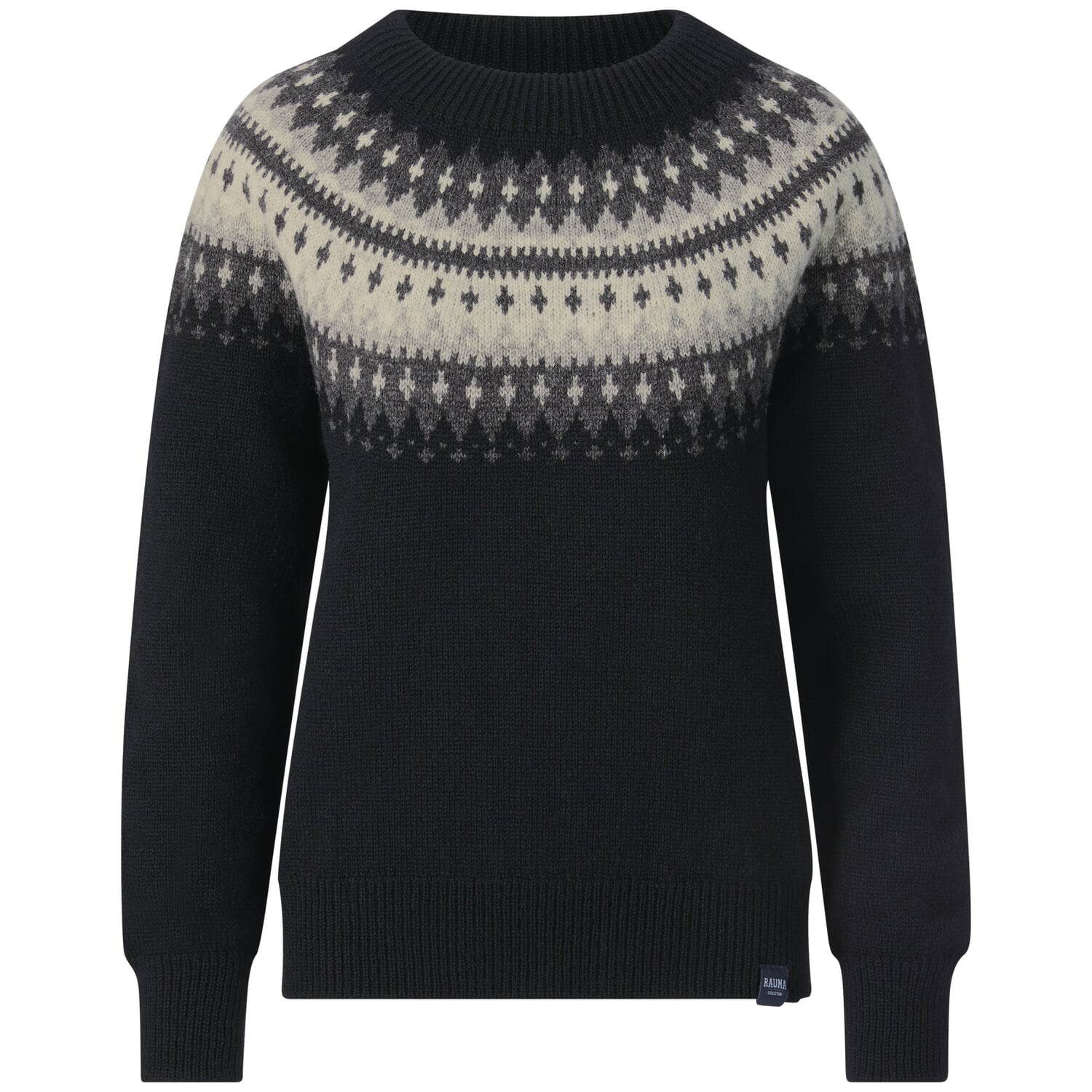 Ladies round neck sweater