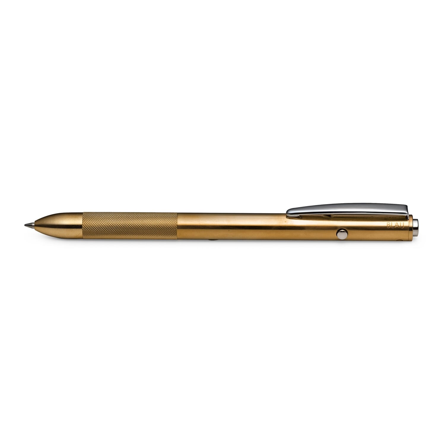 Brass four refill pen