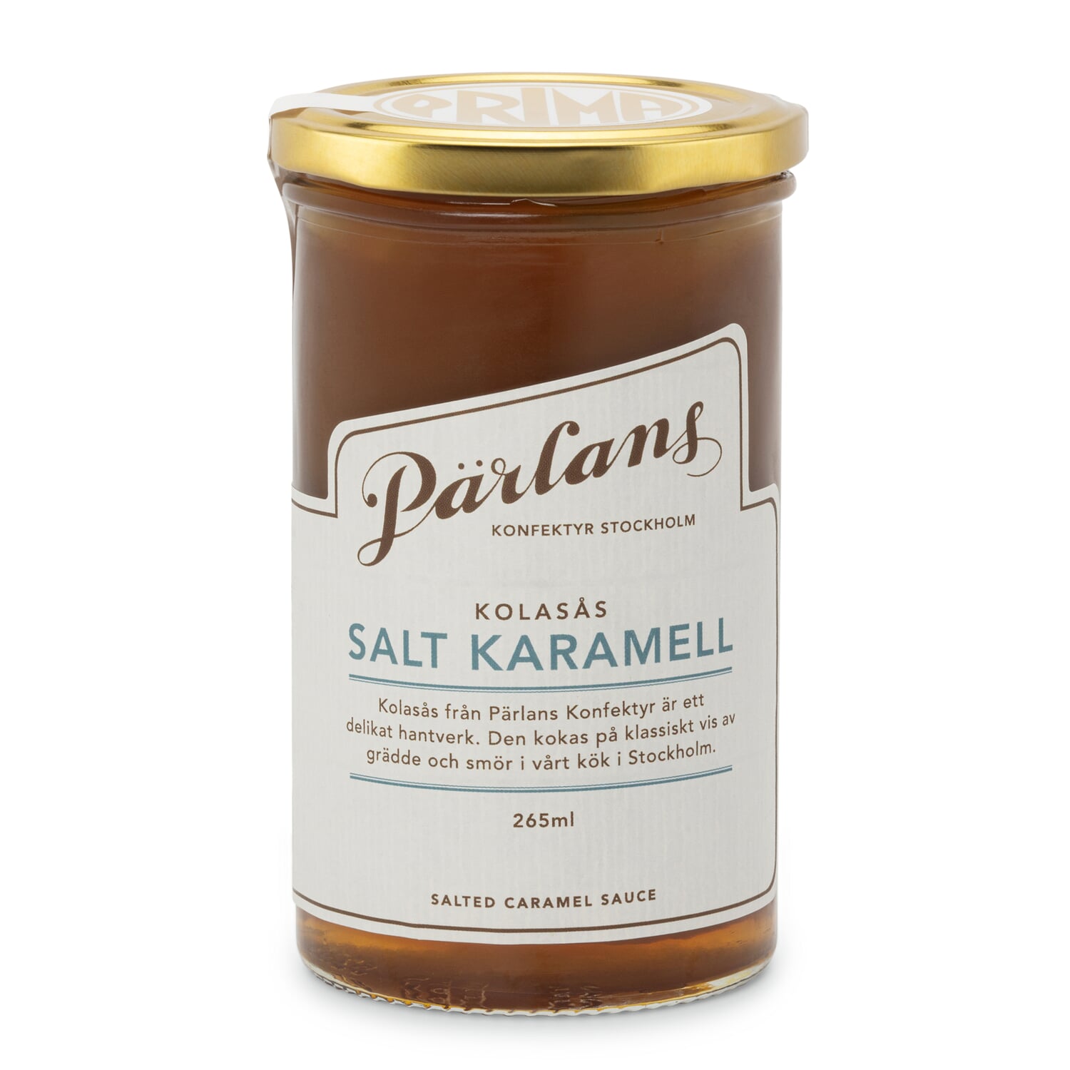 Caramel sauce with sea salt