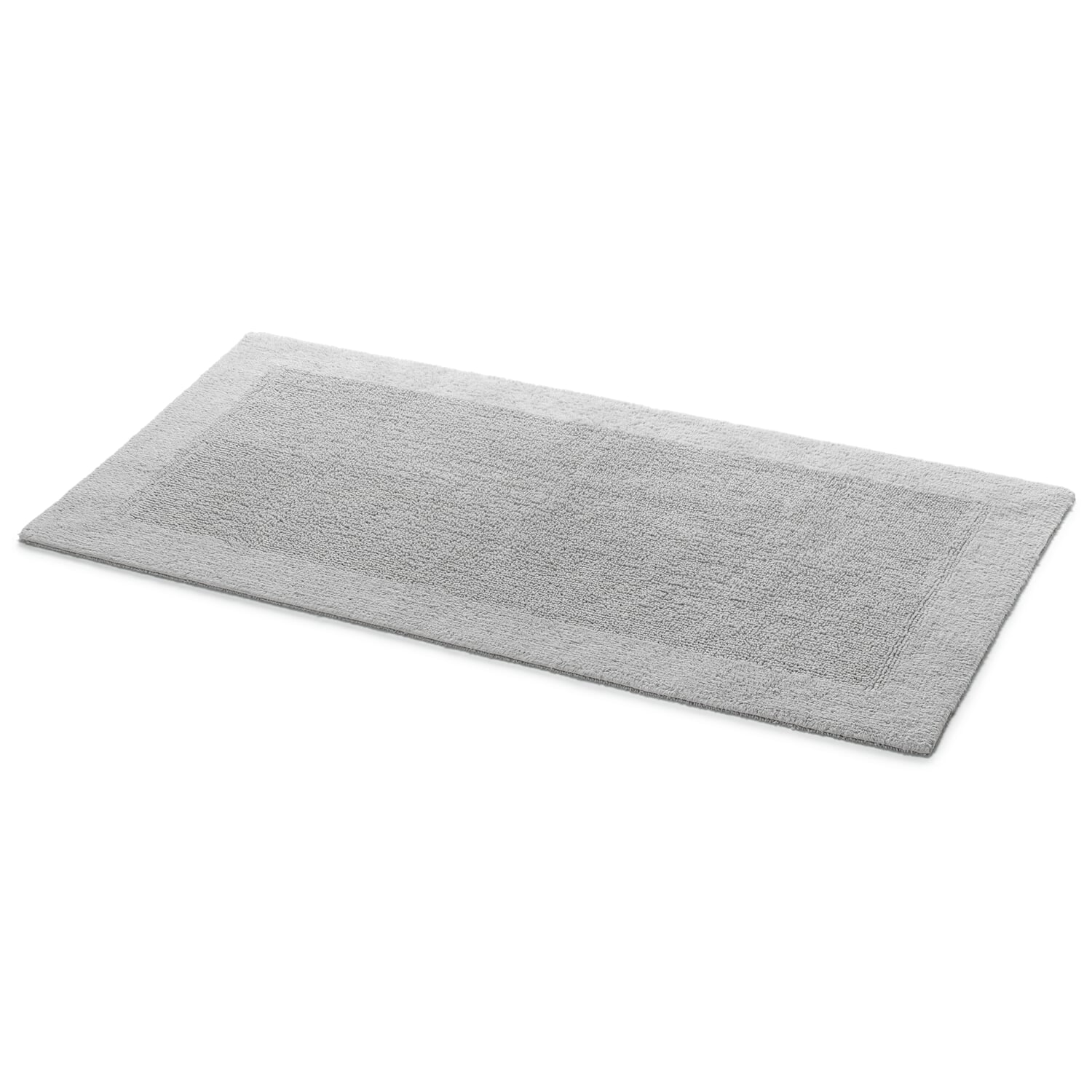 Bath mat double pile