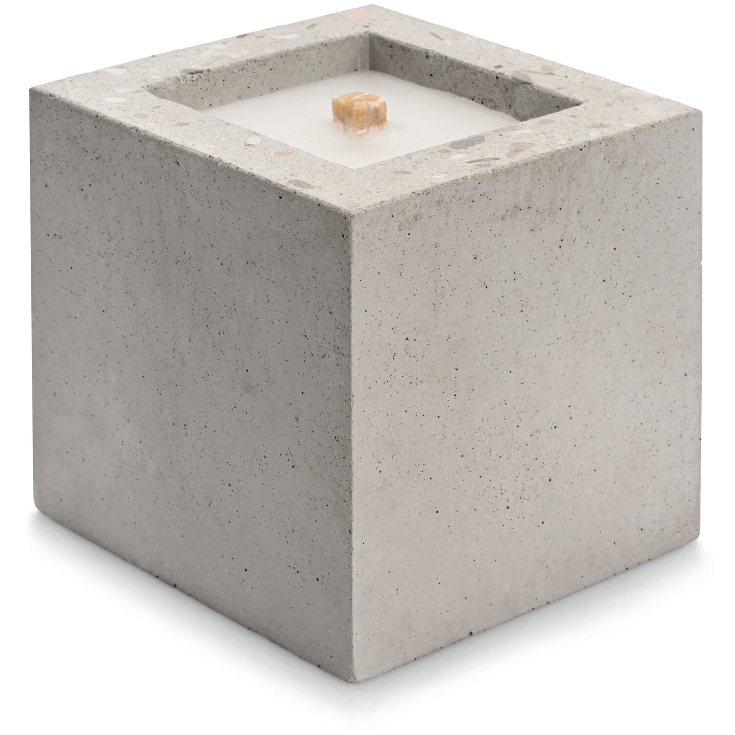 Concrete fire cube
