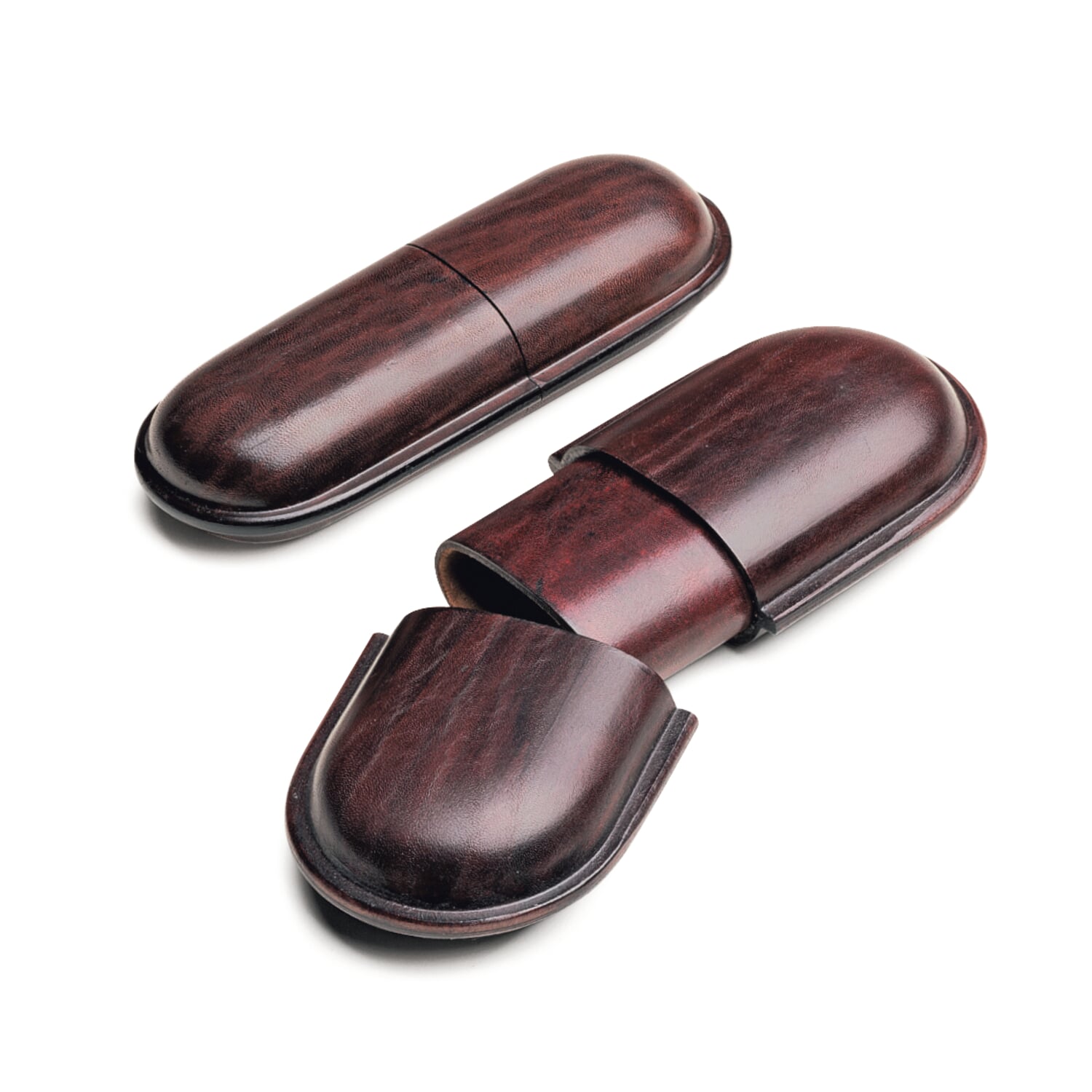 Glasses case cowhide