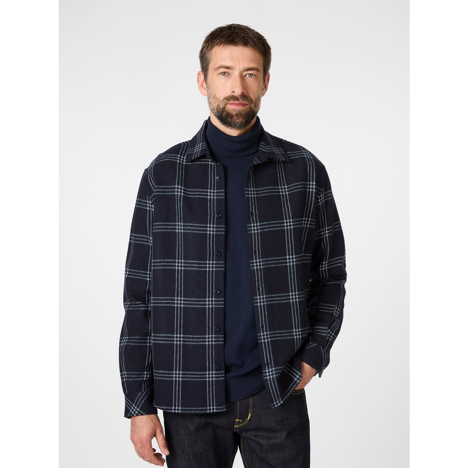 Men's overshirt wool