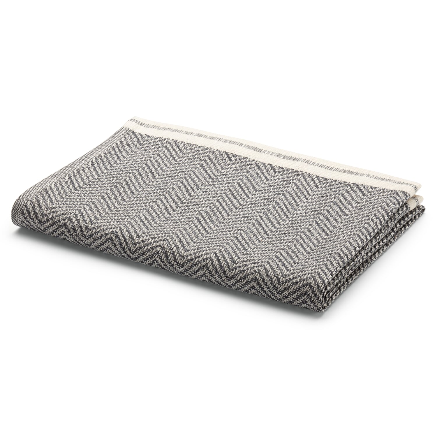 Tea towel herringbone