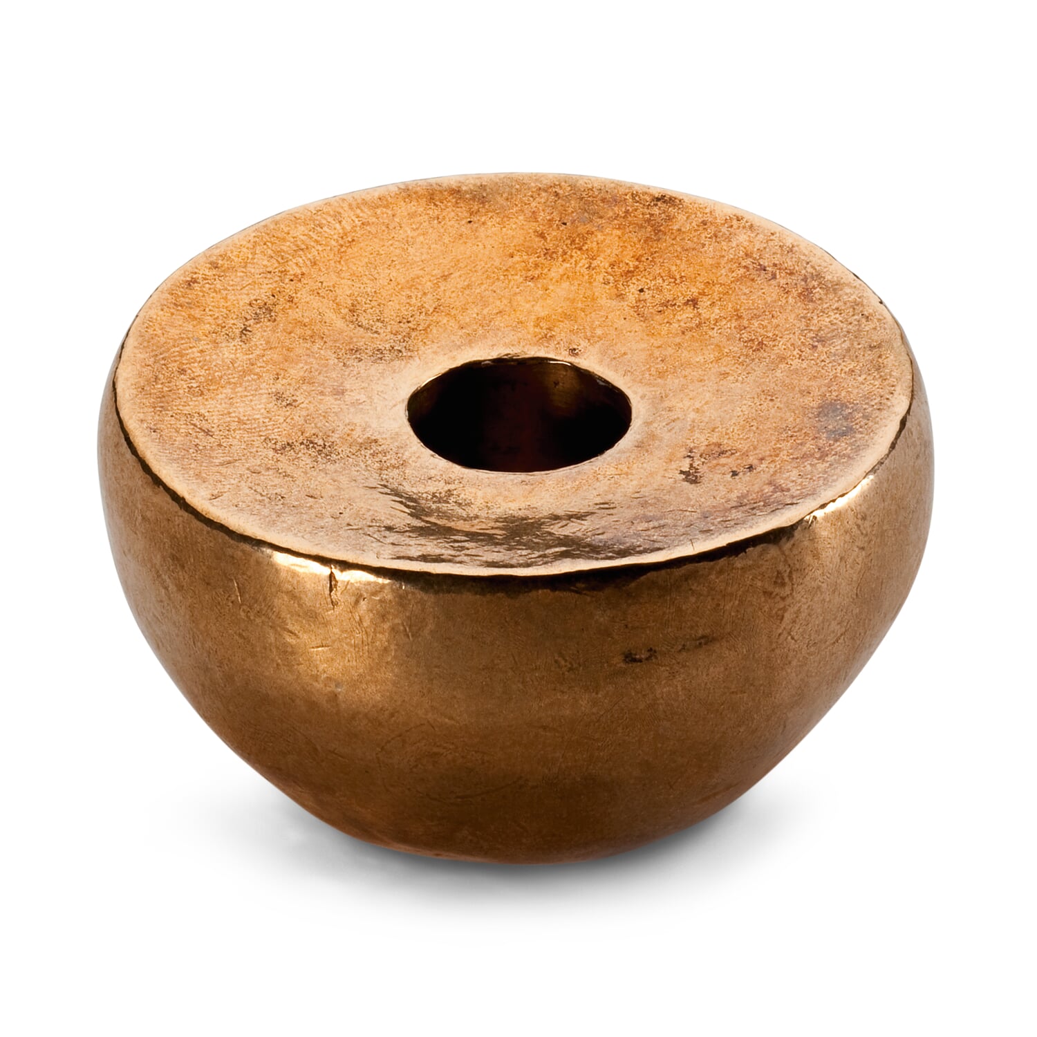 Small table candlestick bronze casting