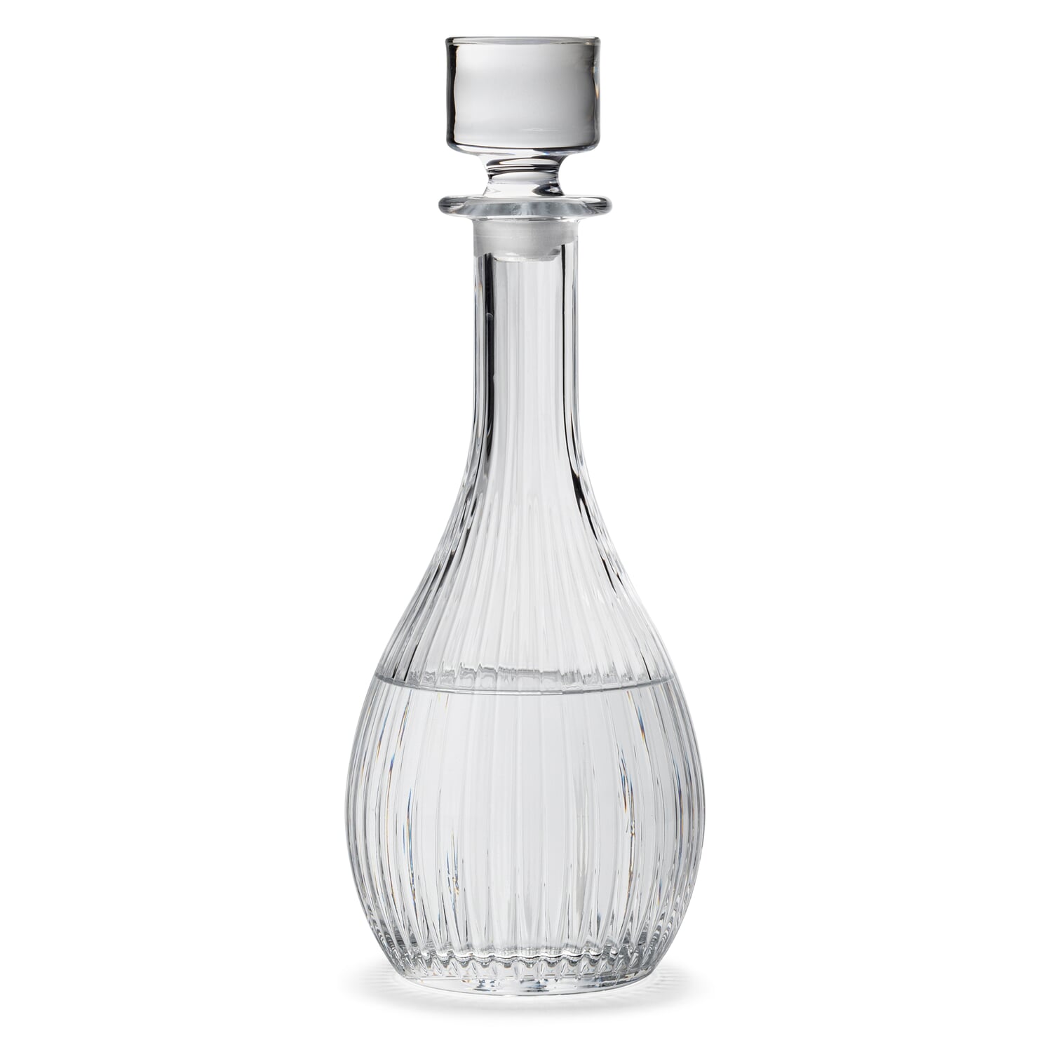 Spirits carafe ribbed