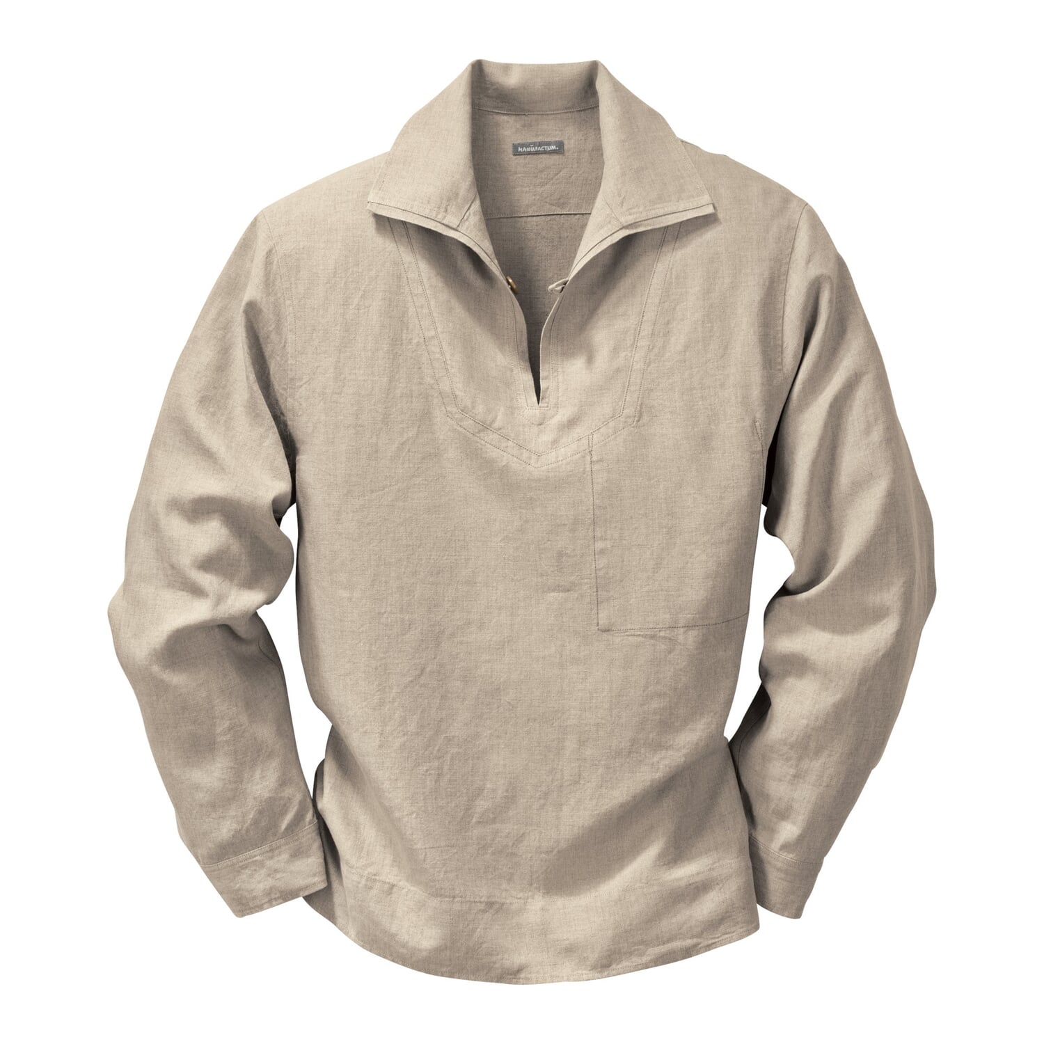 Fisherman shirt linen
