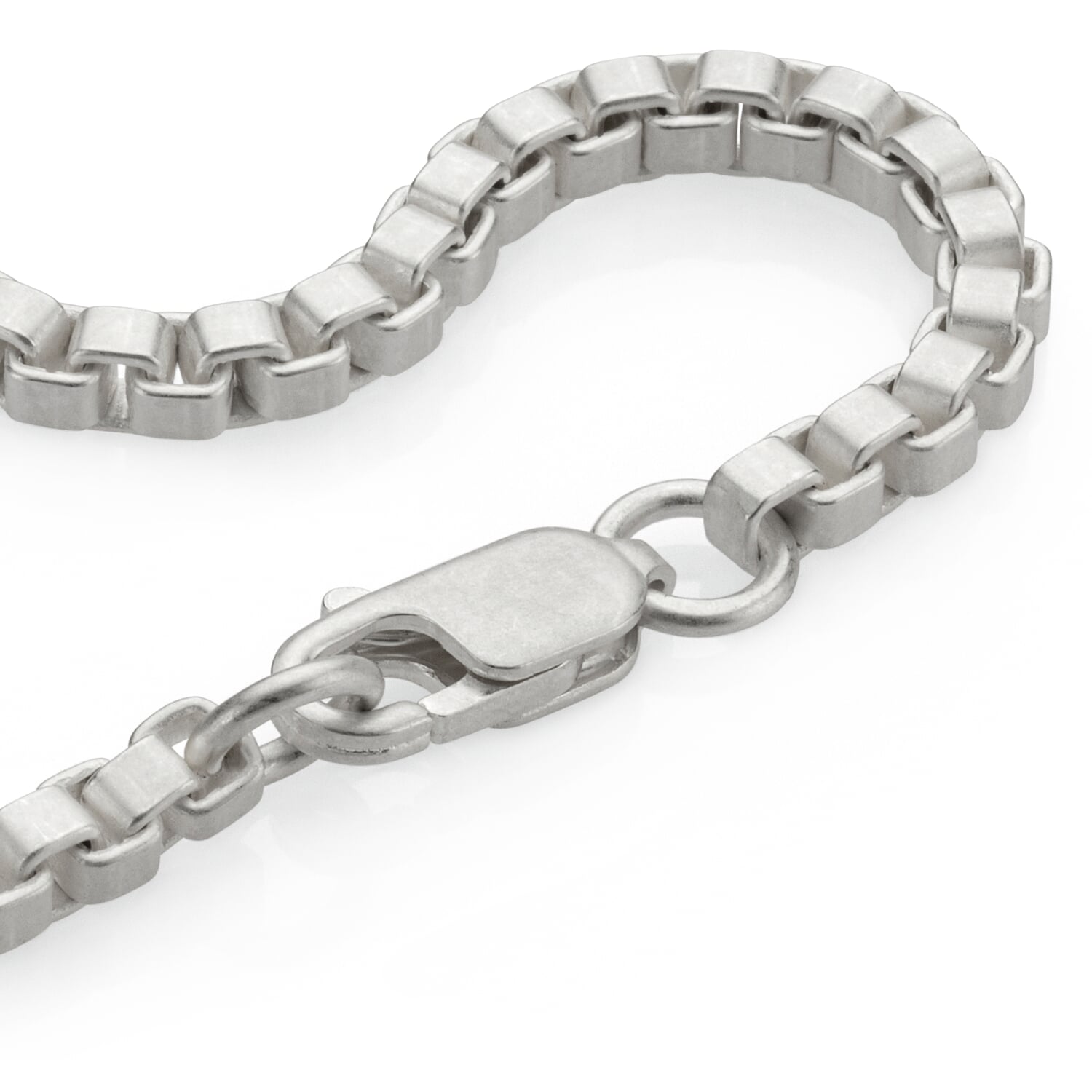 Venetian bracelet, square, silver