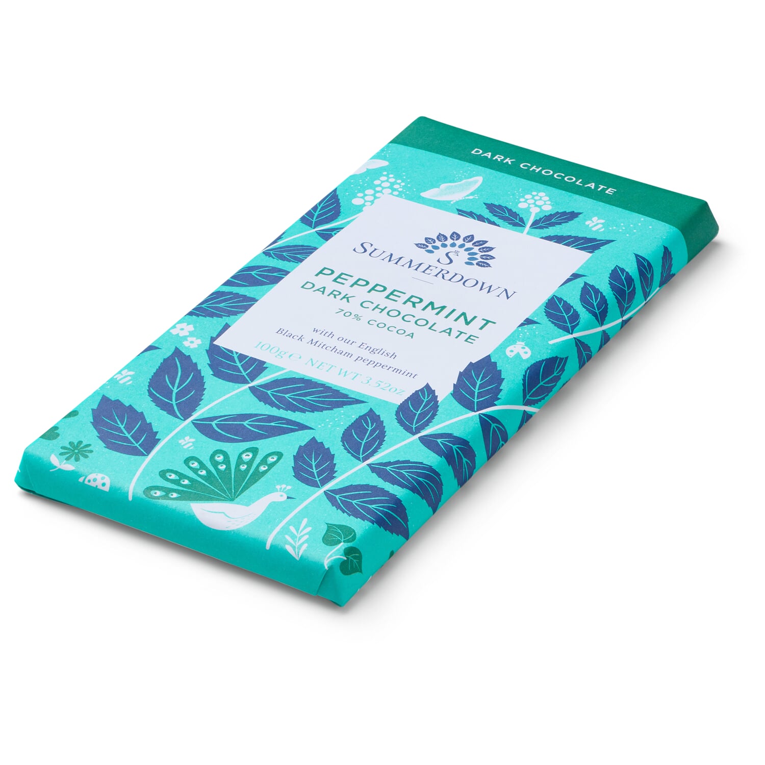 Summerdown dark chocolate with peppermint