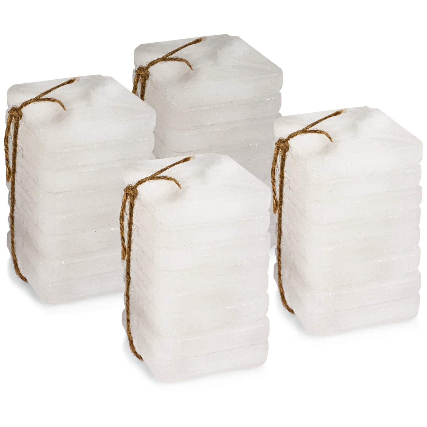 Refill wax for concrete fire cubes