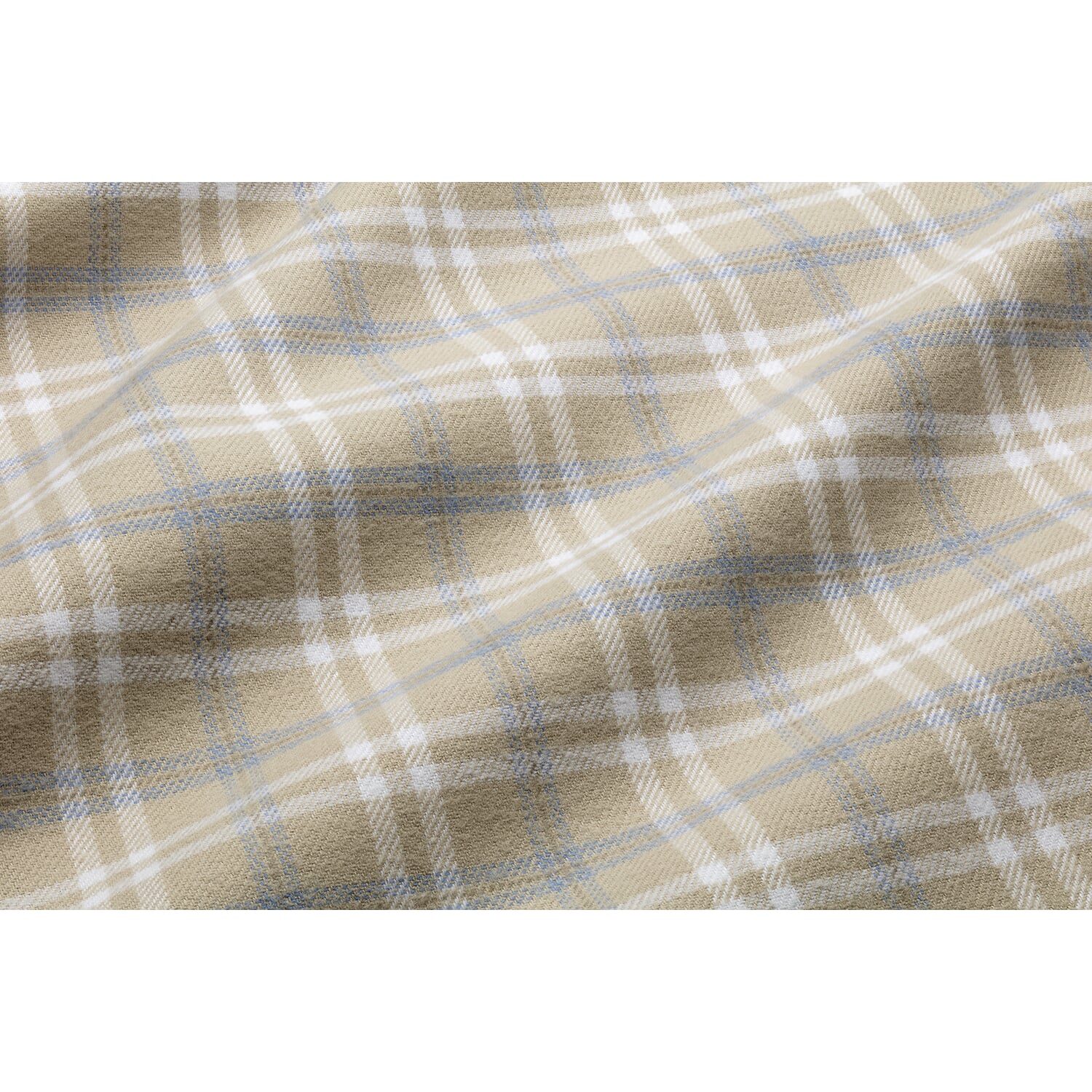Pillowcase flannel plaid