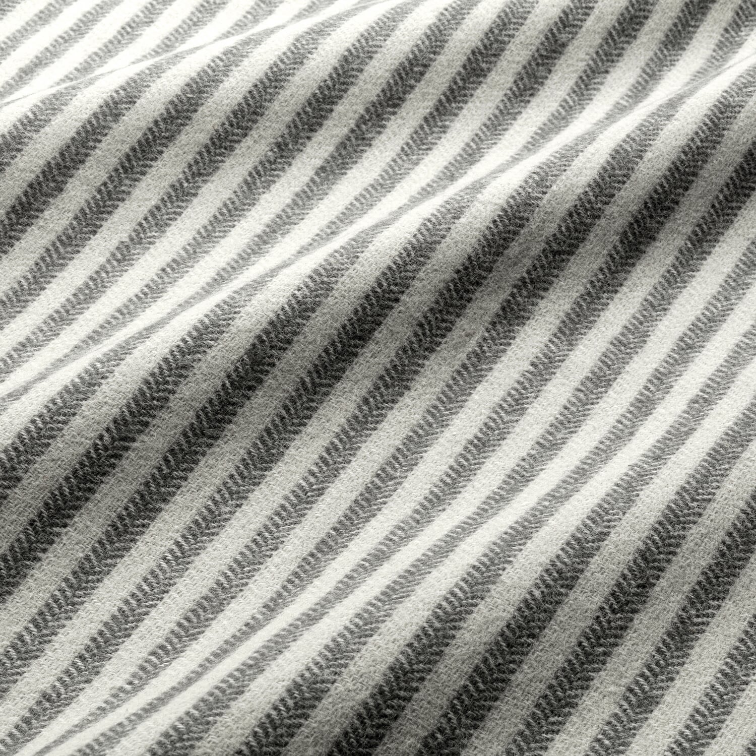 Comforter cover flannel striped