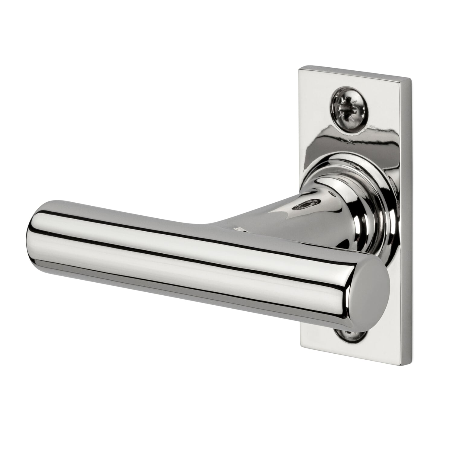 Window handle including screws