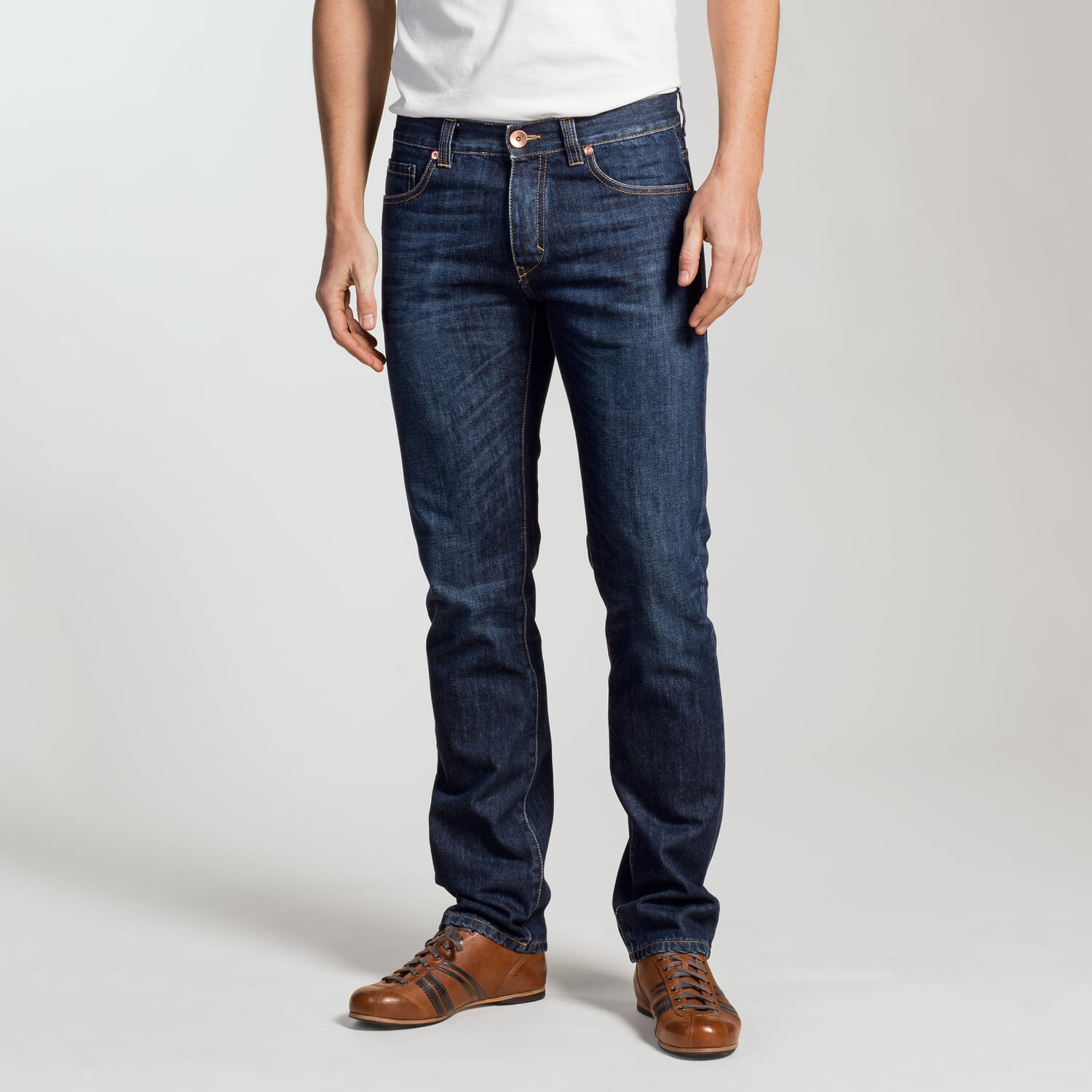 Men Jeans Slim Straight