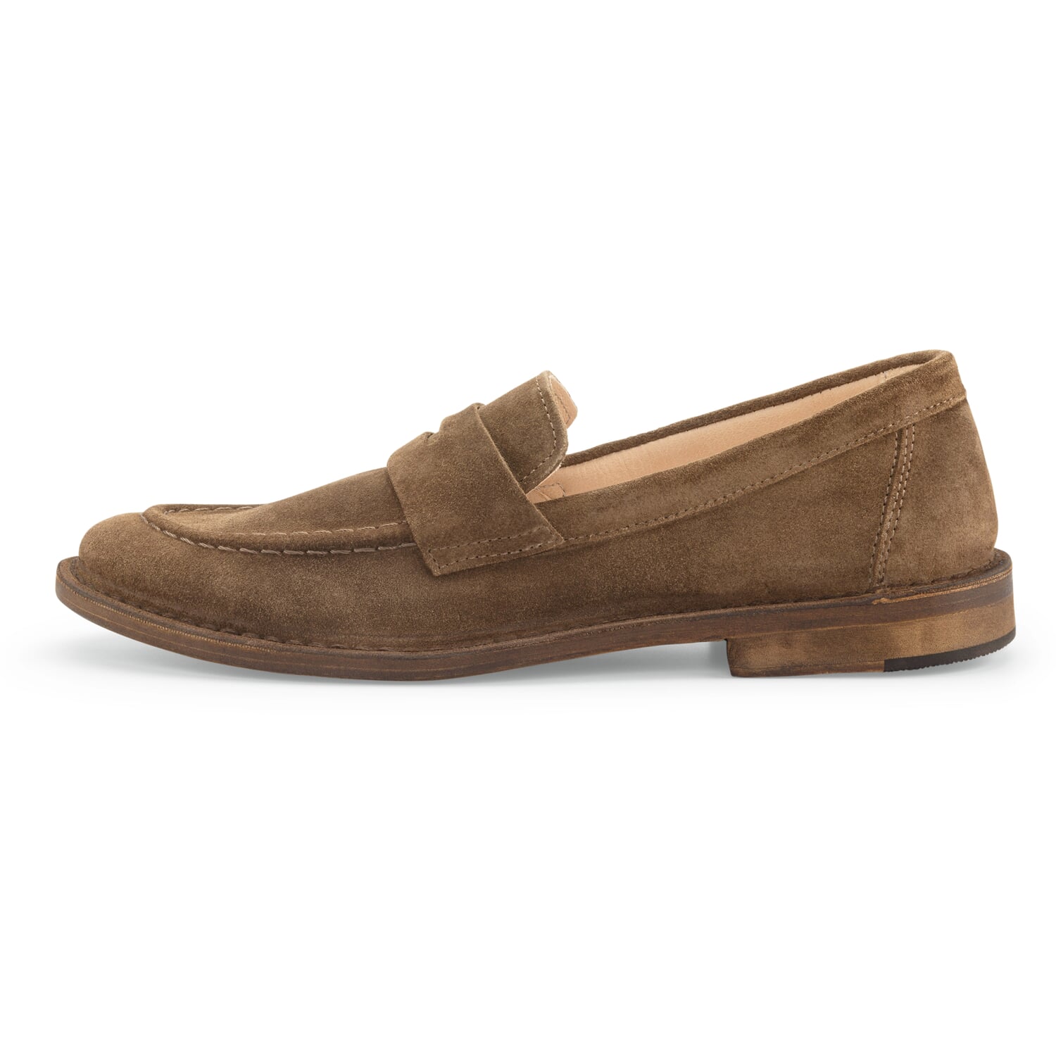 Men's loafer leather sole