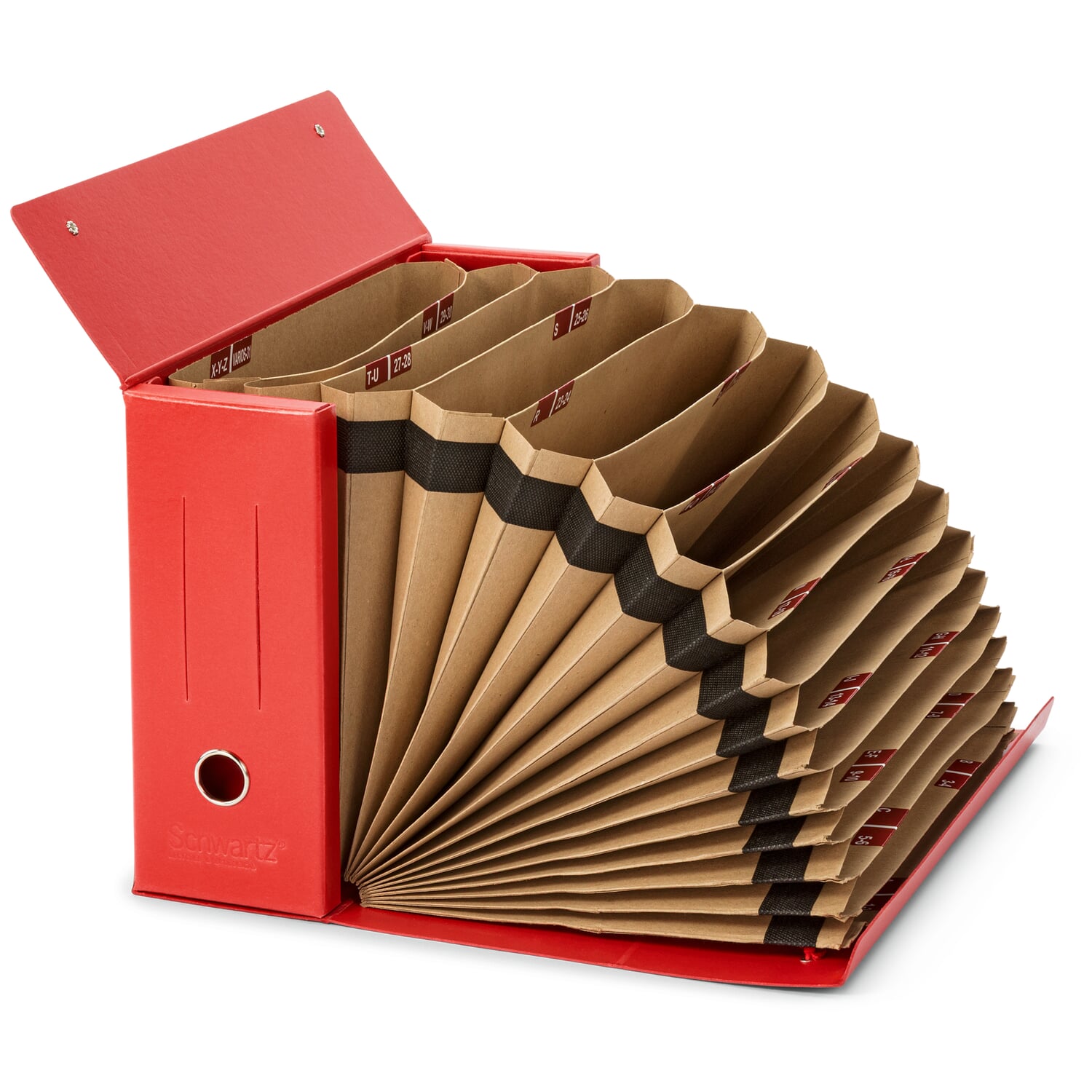 Fan folder cardboard