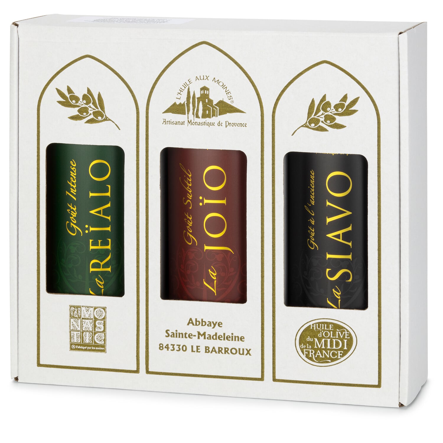 Proven?al olive oil package