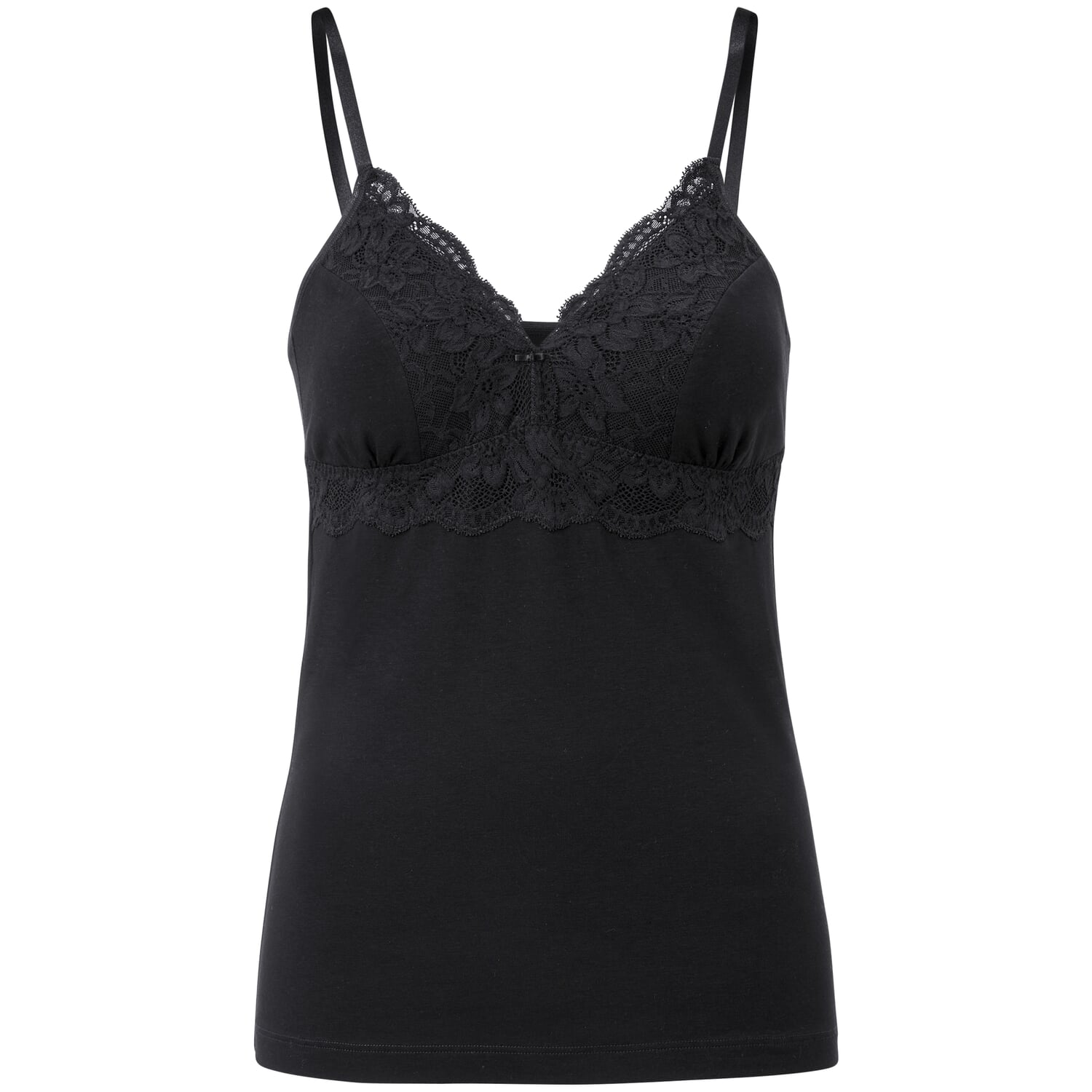 Ladies bra shirt with lace