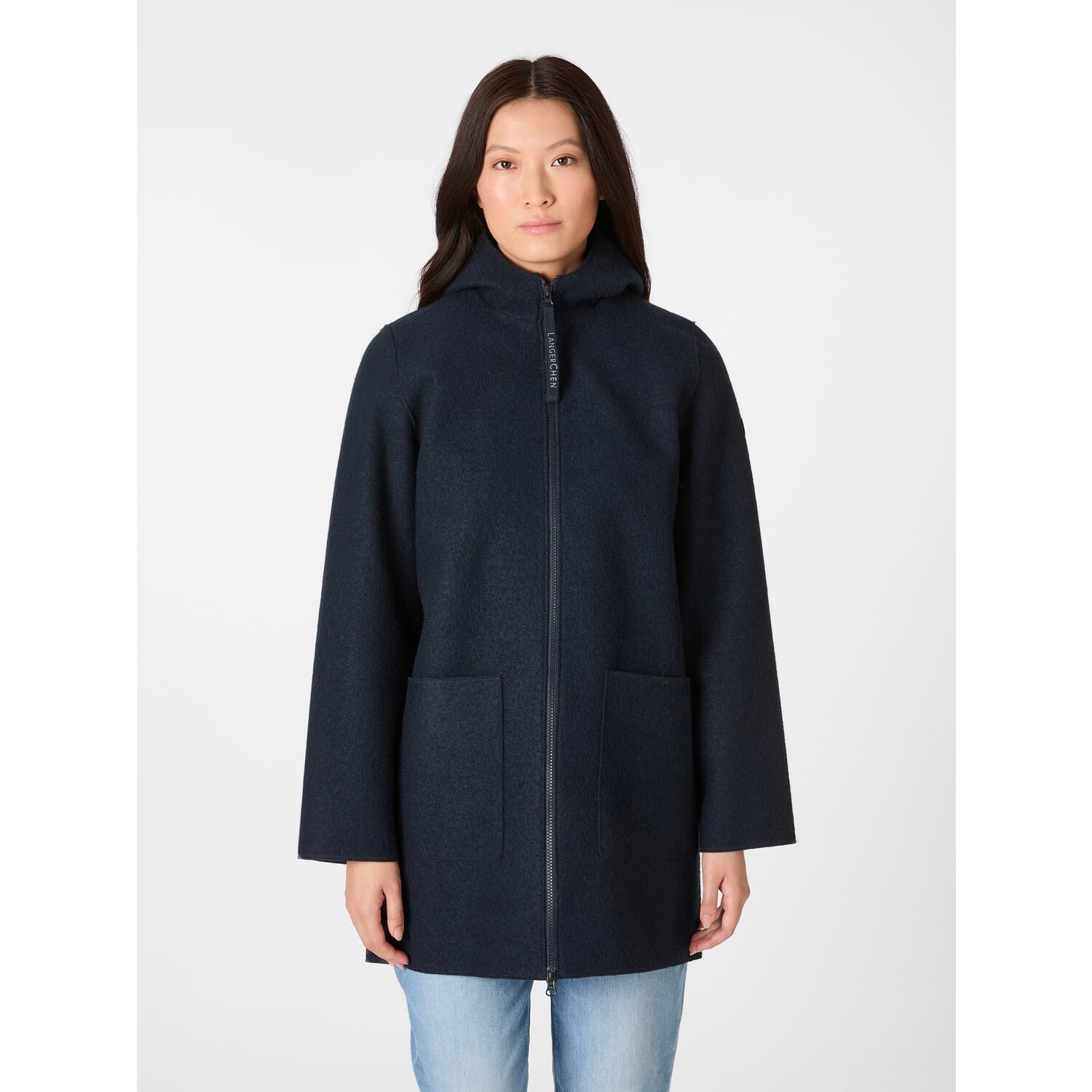 Women's wool parka